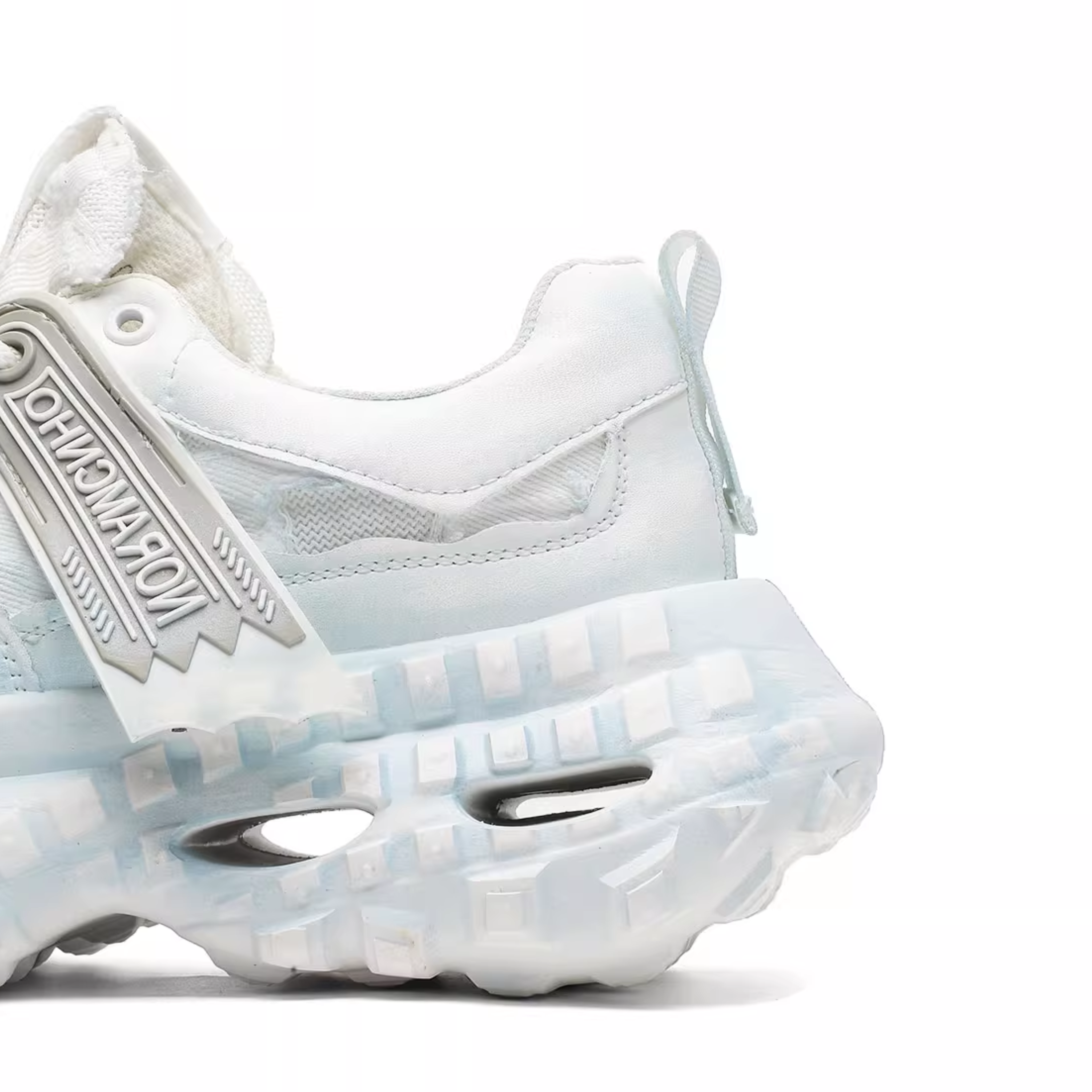 VOID STRIDE PLATFORM SNEAKERS / WHITE×WHITE