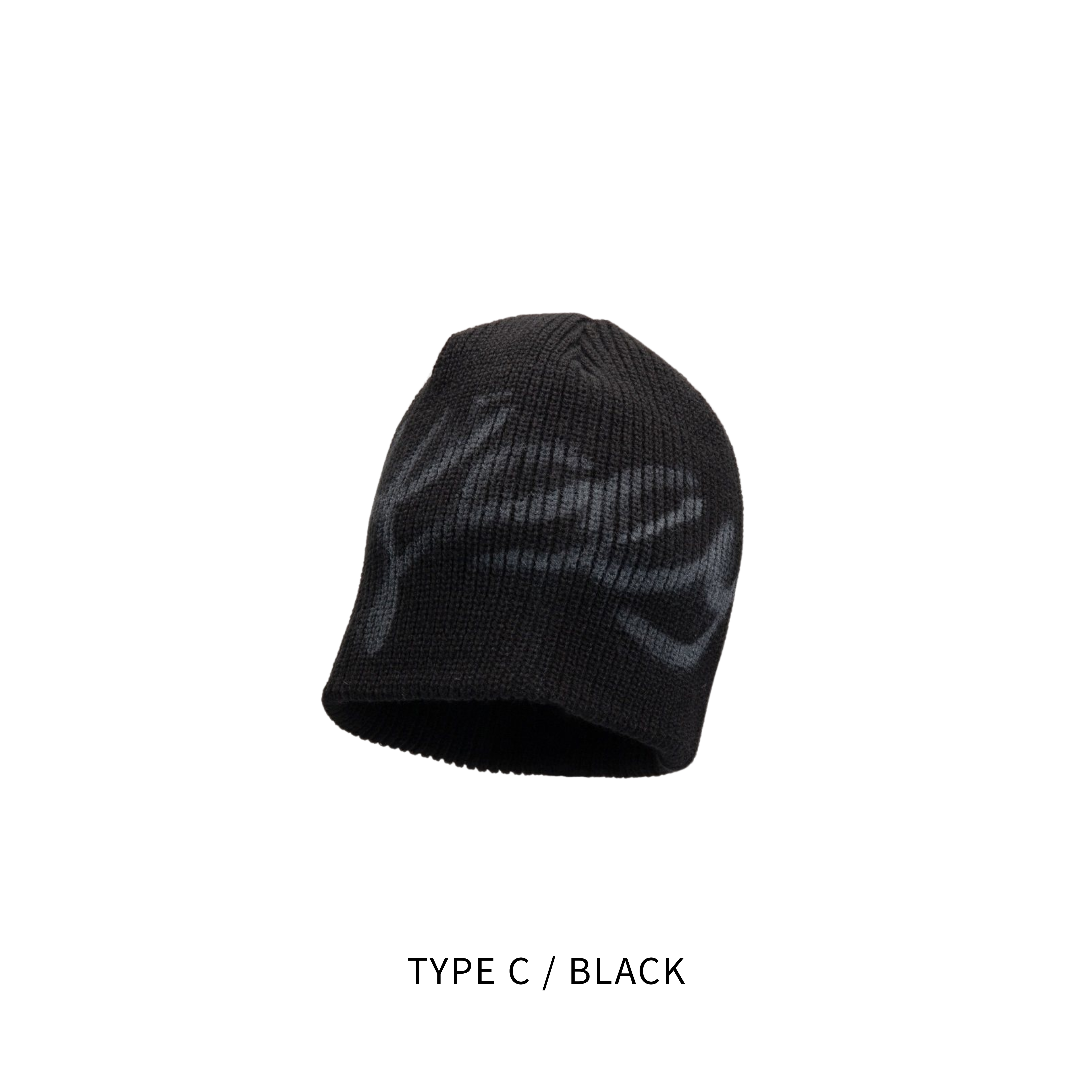SCRIPT KNIT BEANIE