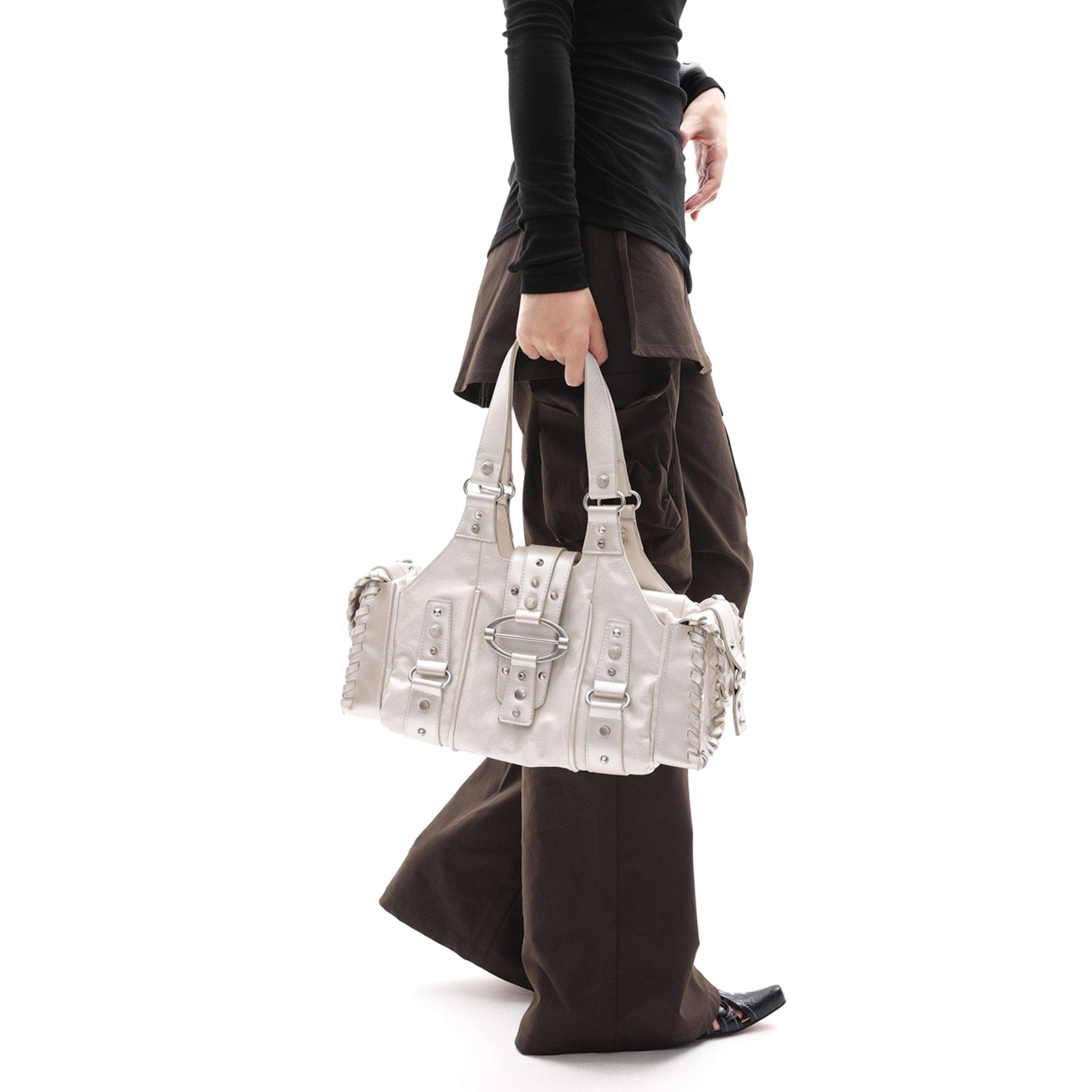 RIVET BELT BUCKLE BAG