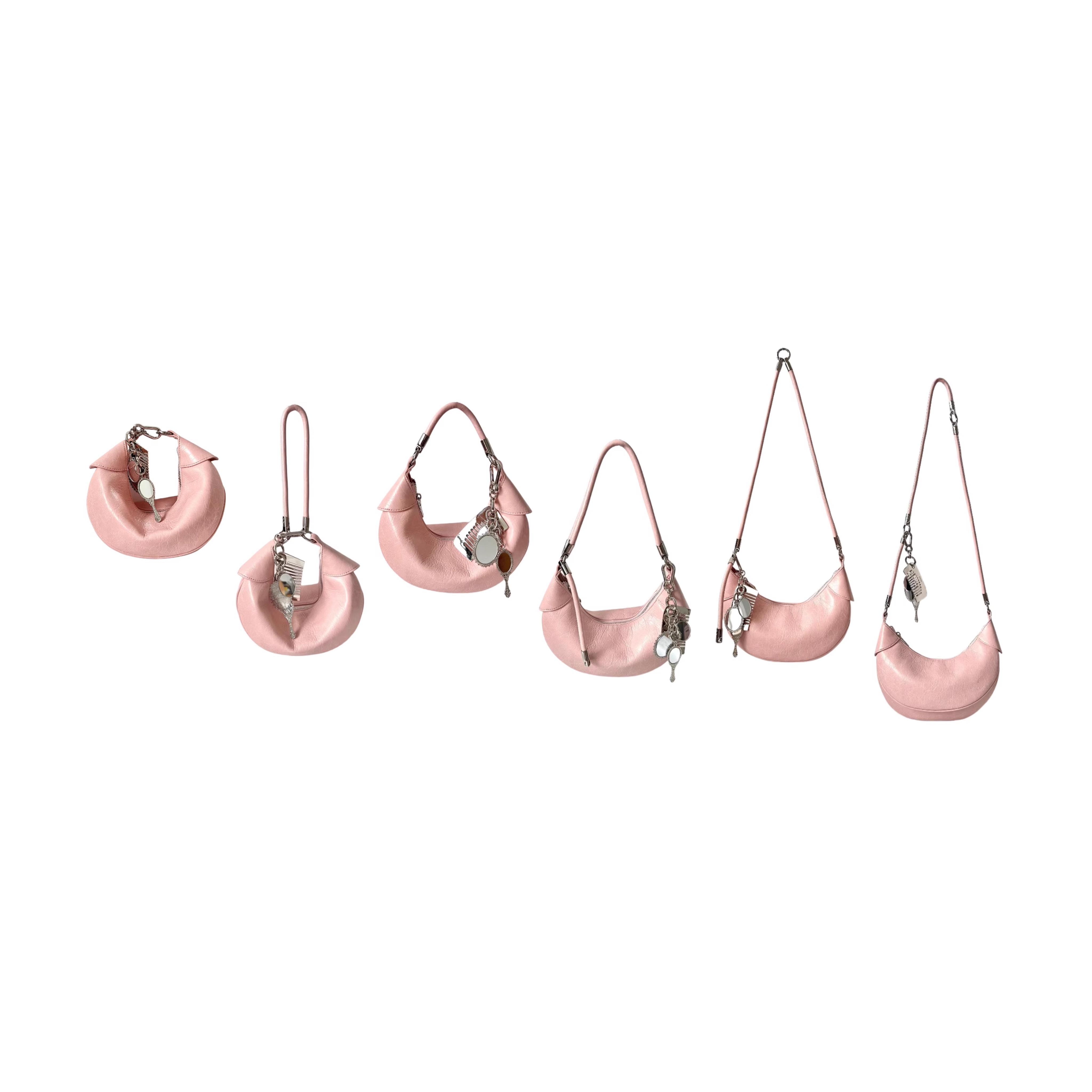 6WAY CHARM CRESCENT BAG