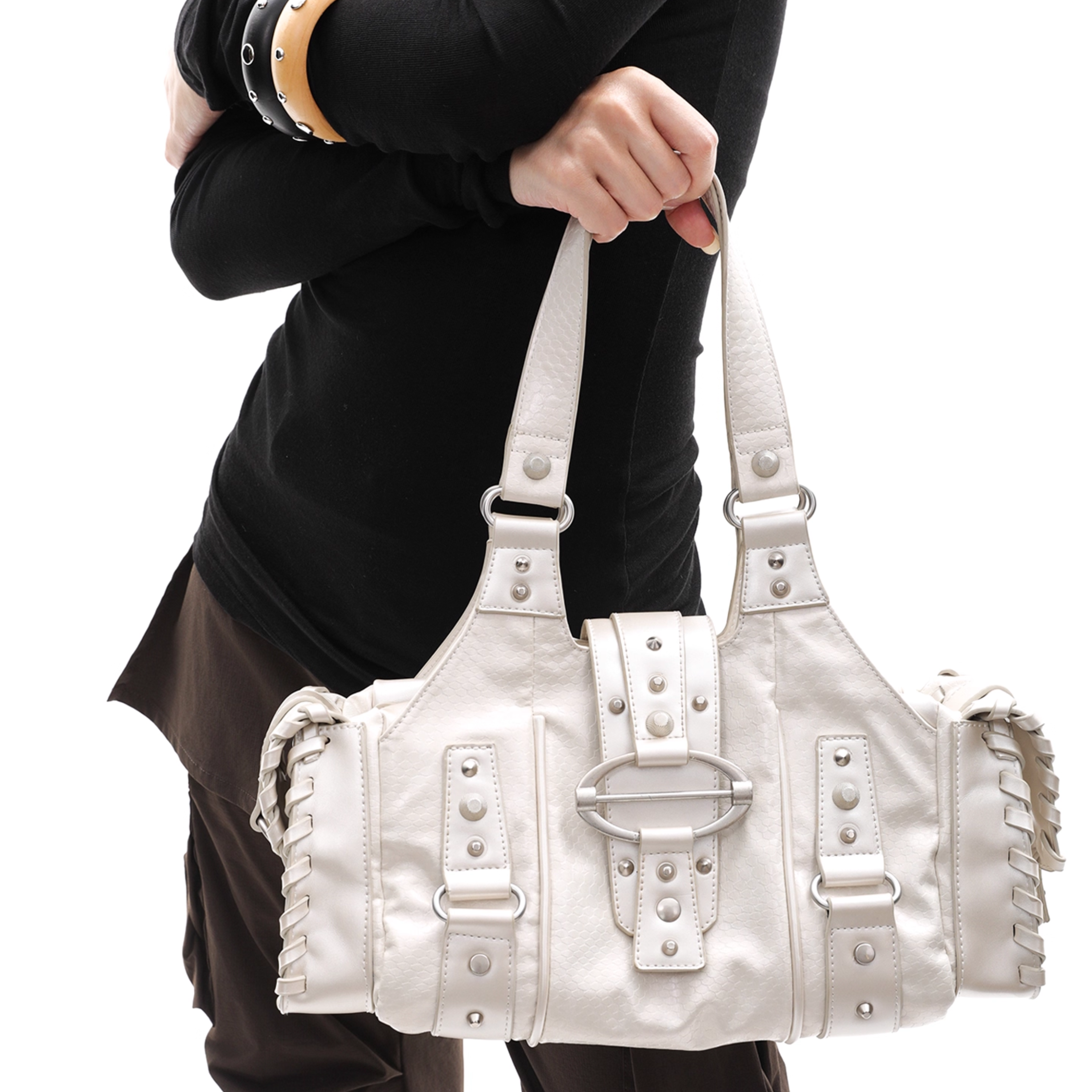 RIVET BELT BUCKLE BAG