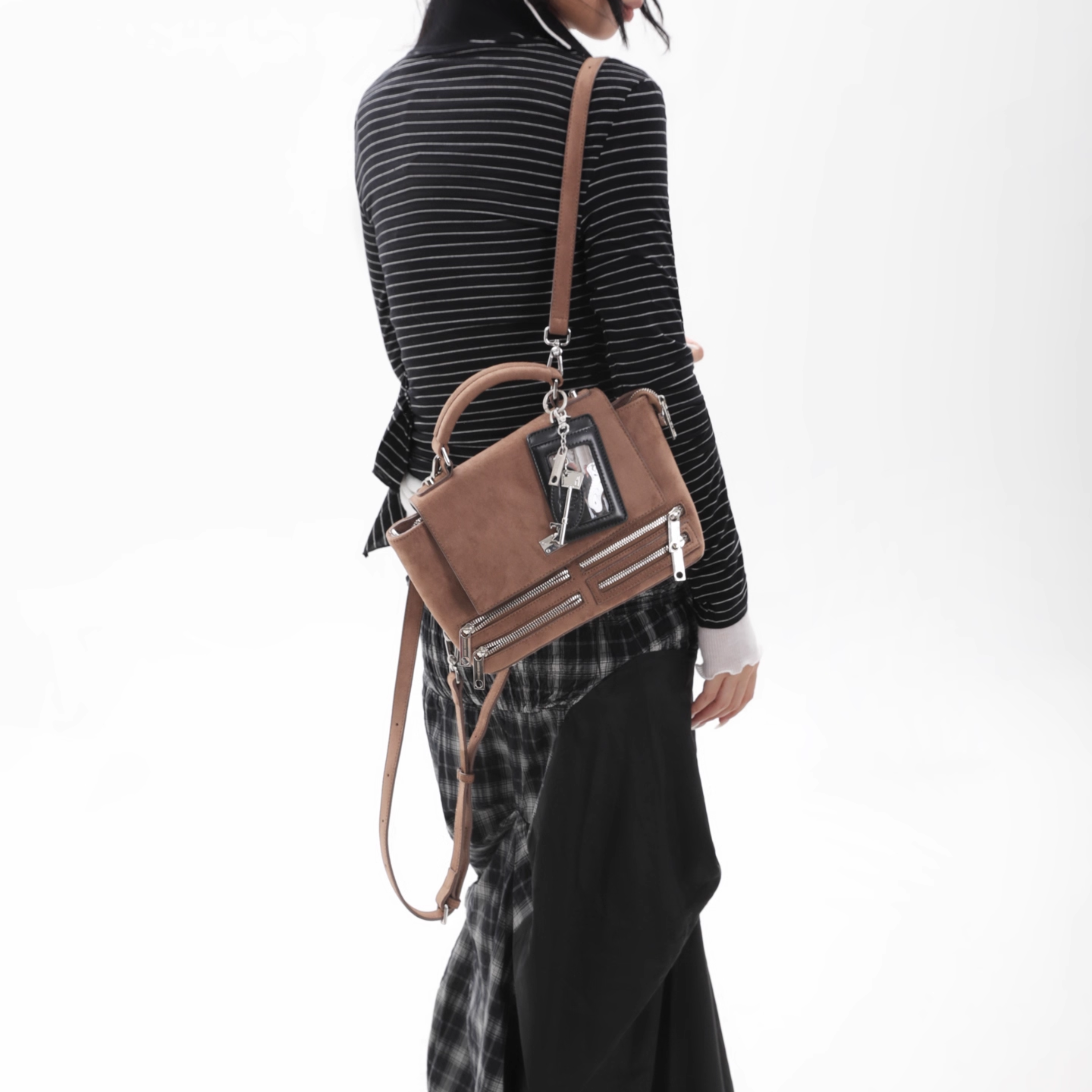 3WAY URBAN EDGE MULTI-ZIP BAG