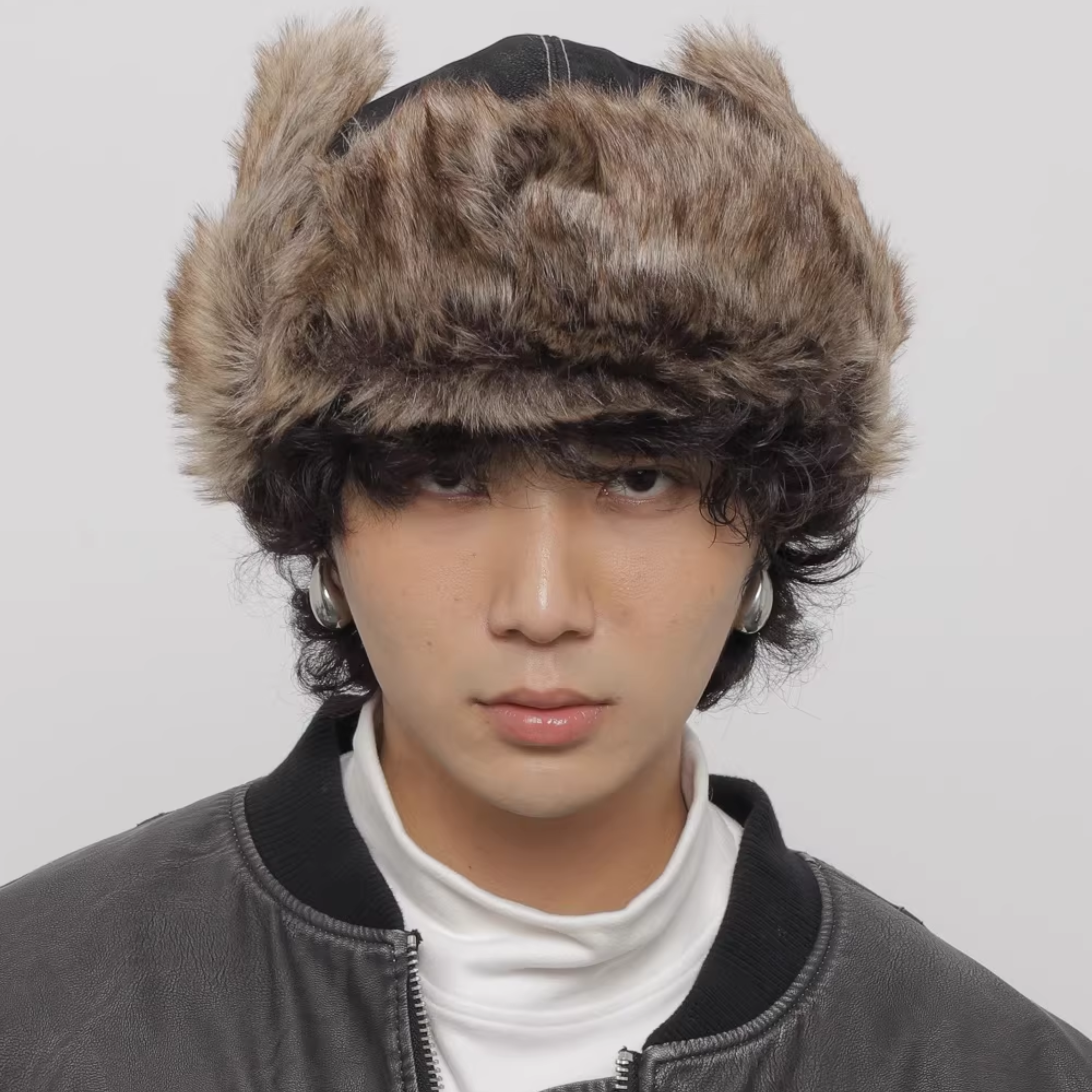 URBAN FAUX FUR TROOPER HAT