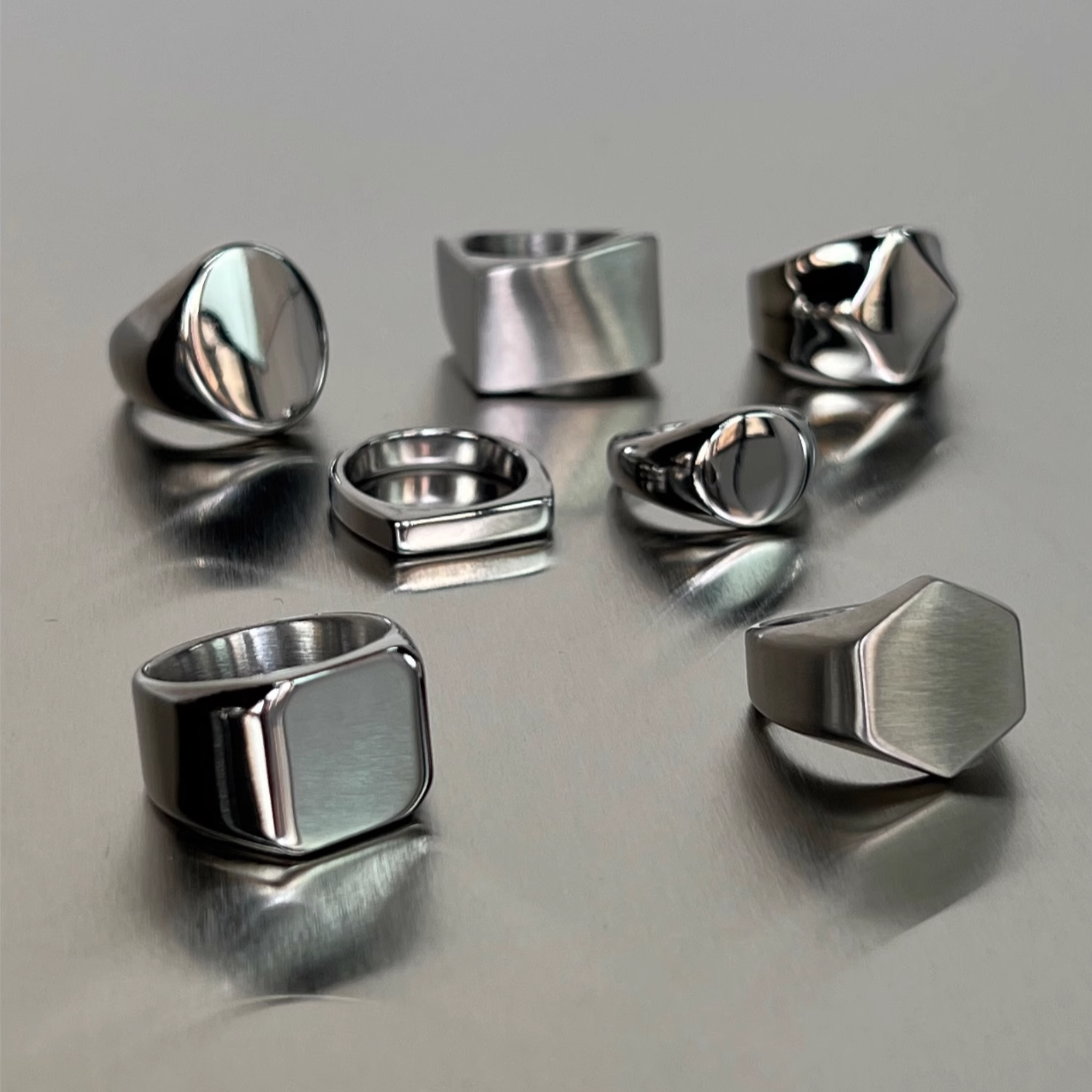 MIRROR SURFACE RING