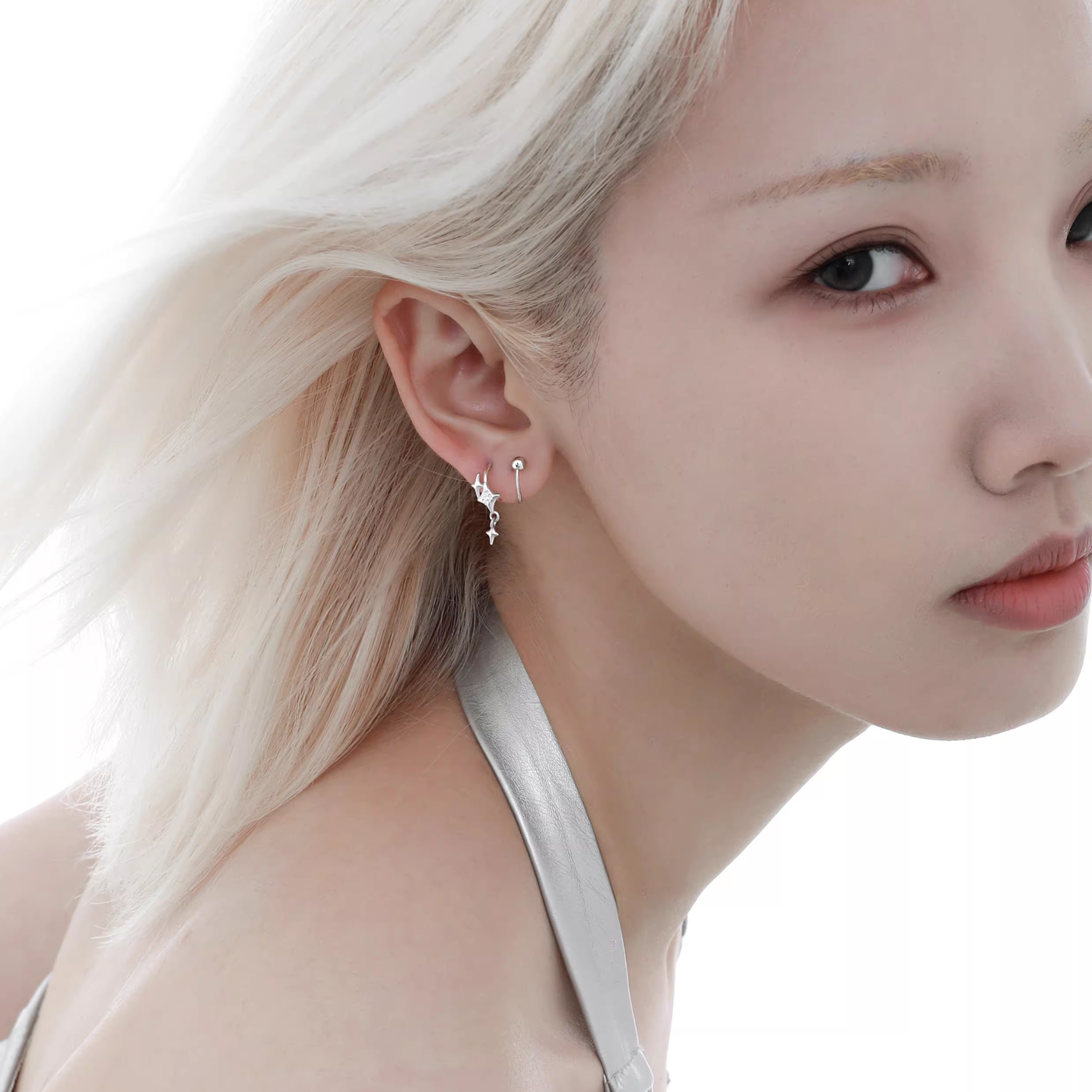 S925 DUAL ORBIT PIERCE