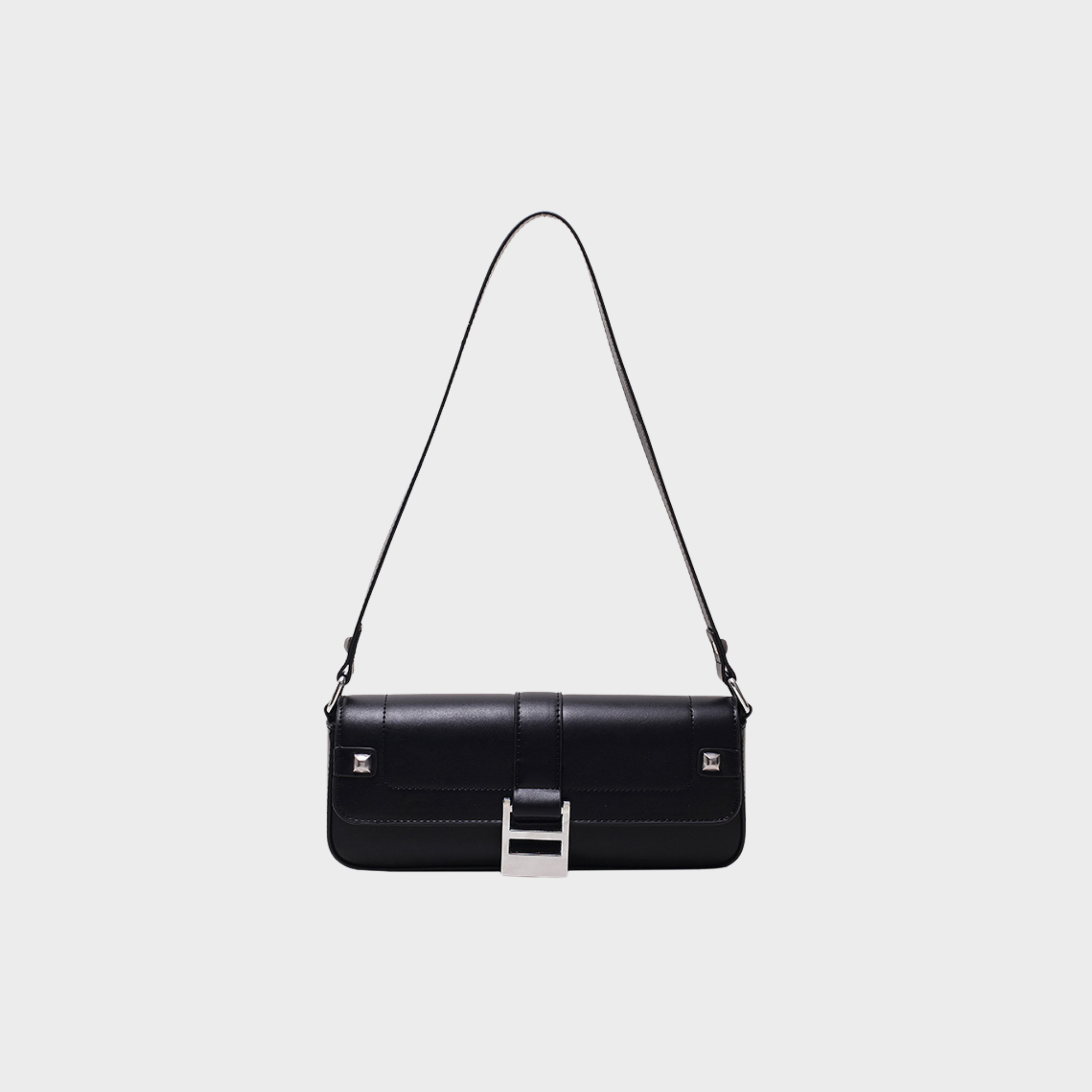 DARK METALLIC SHOULDER BAG
