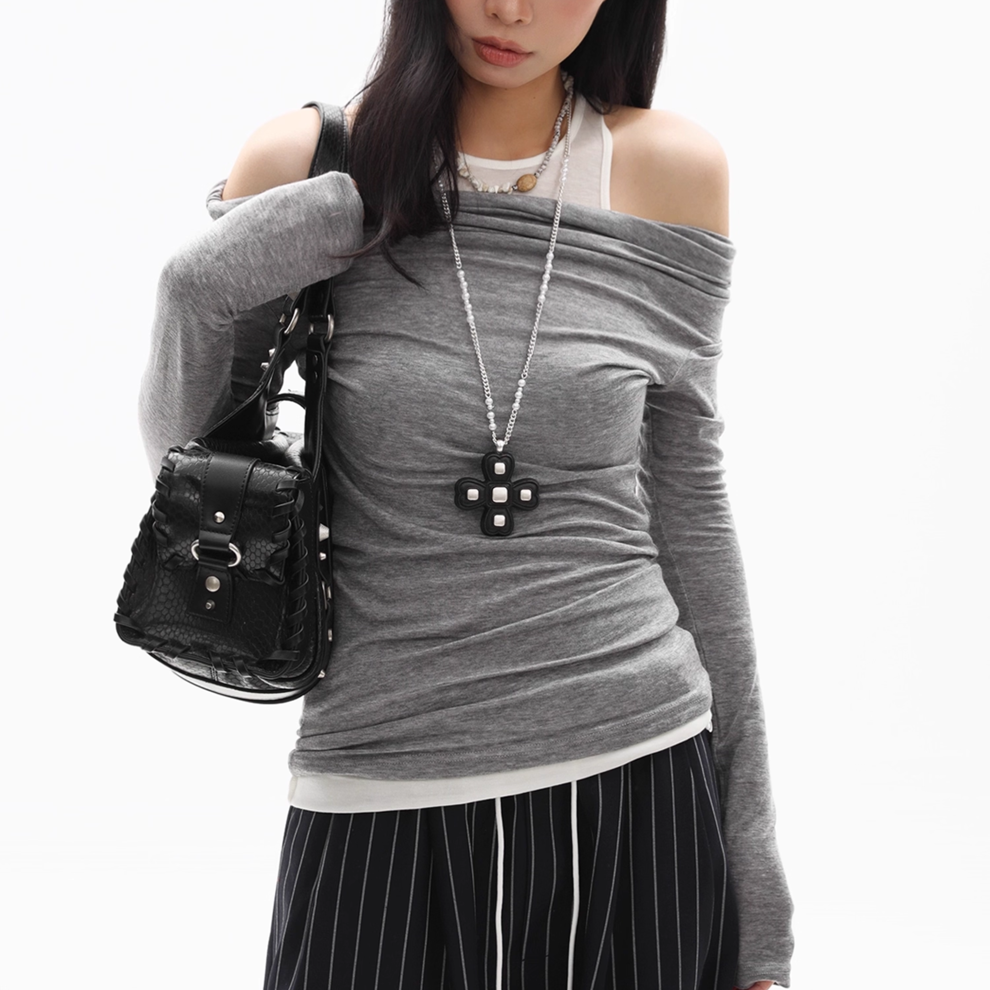 RIVET BELT BUCKLE BAG