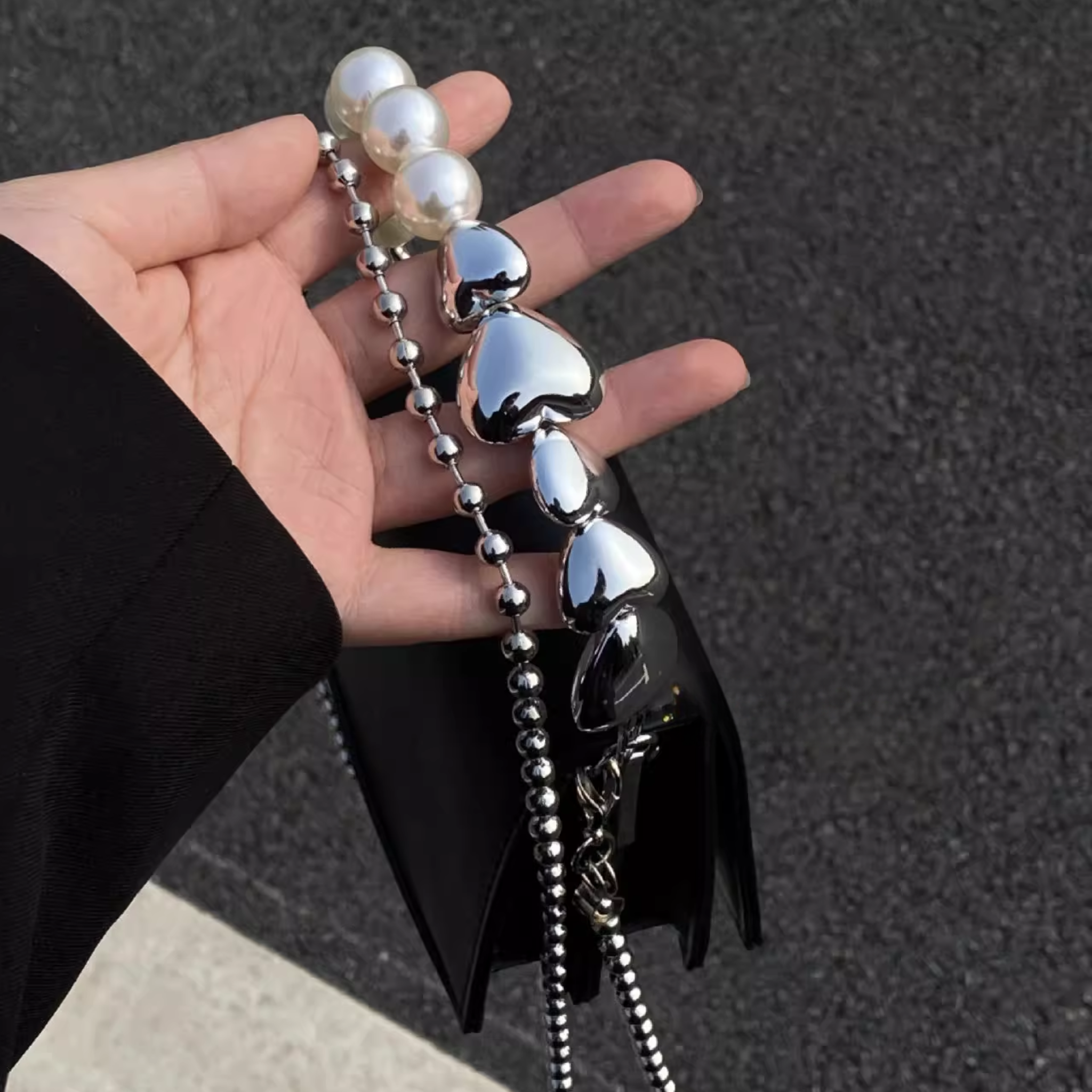 PEARL MINI SHOULDER BAG