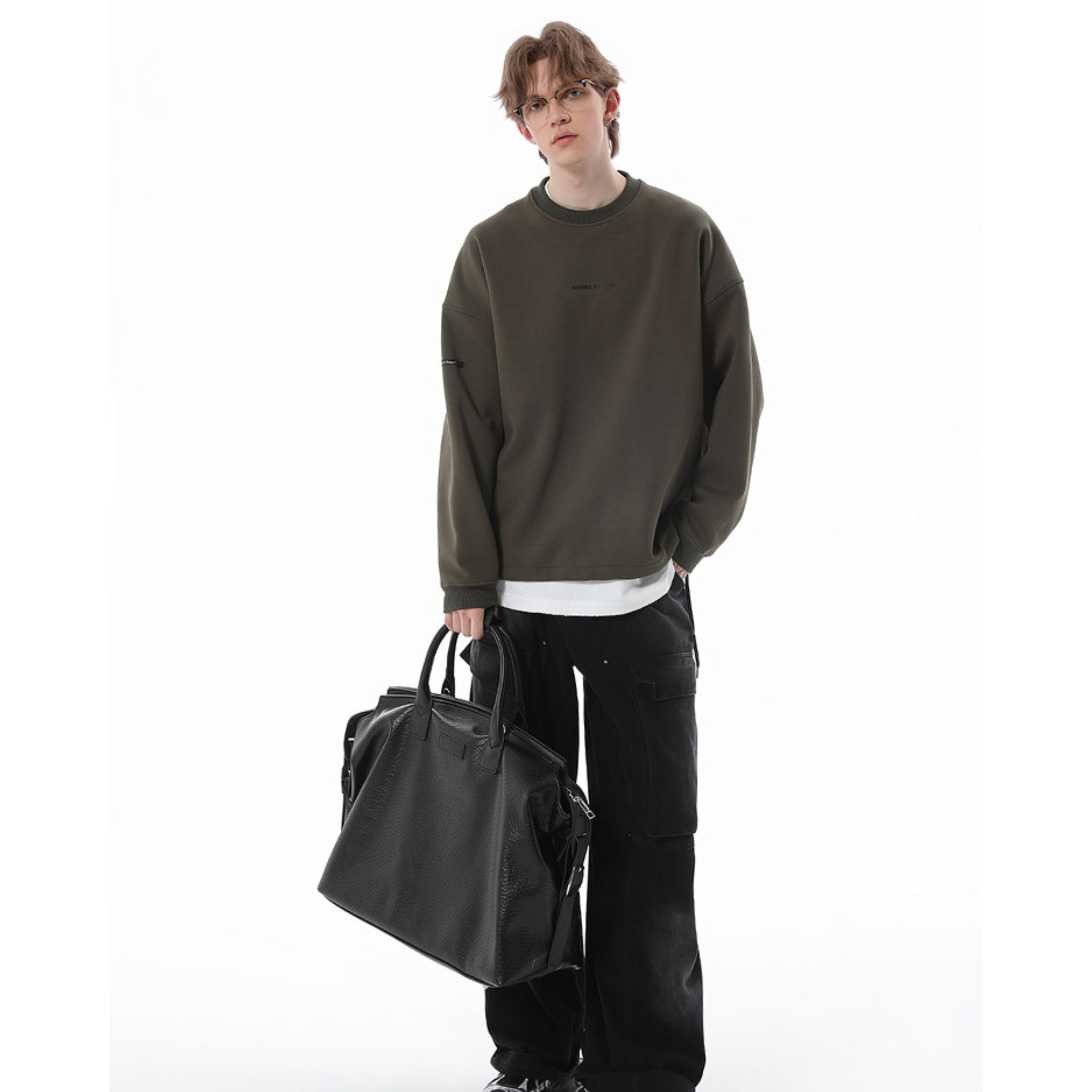 2WAY OVERSIZED BOSTON BAG