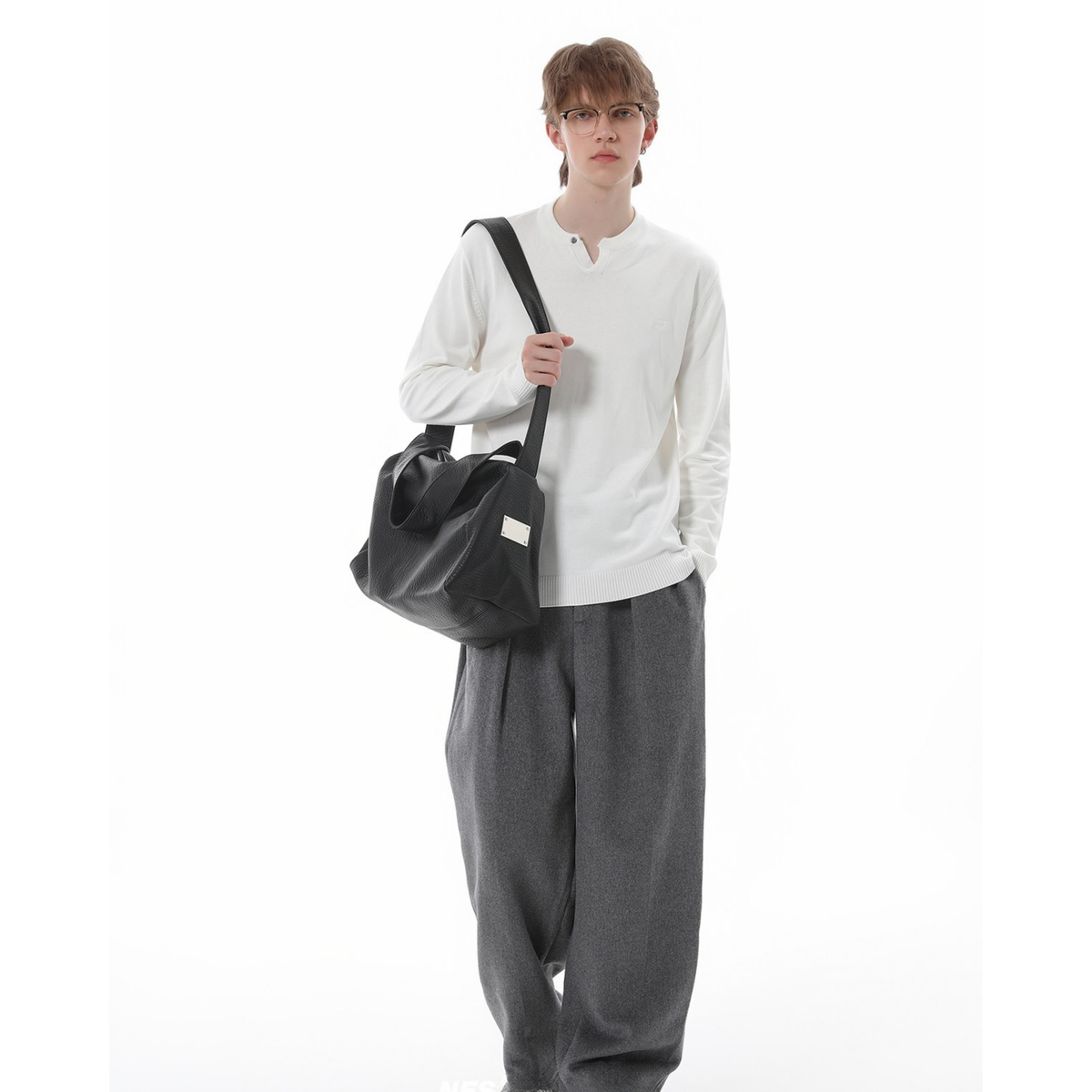 2WAY OVERSIZED SLOUCH SHOULDER BAG