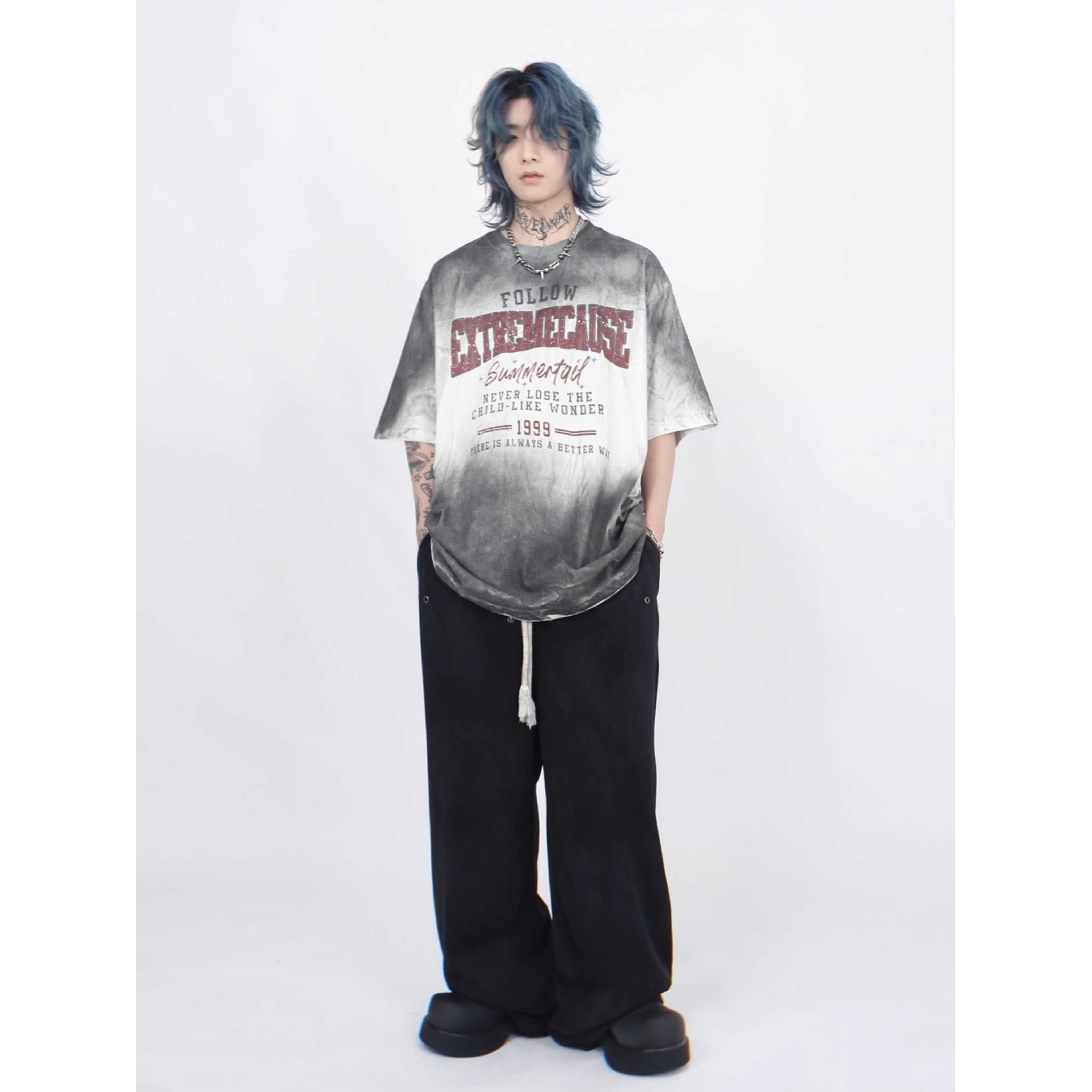 Extreme Fade Logo Graphic T-Shirt