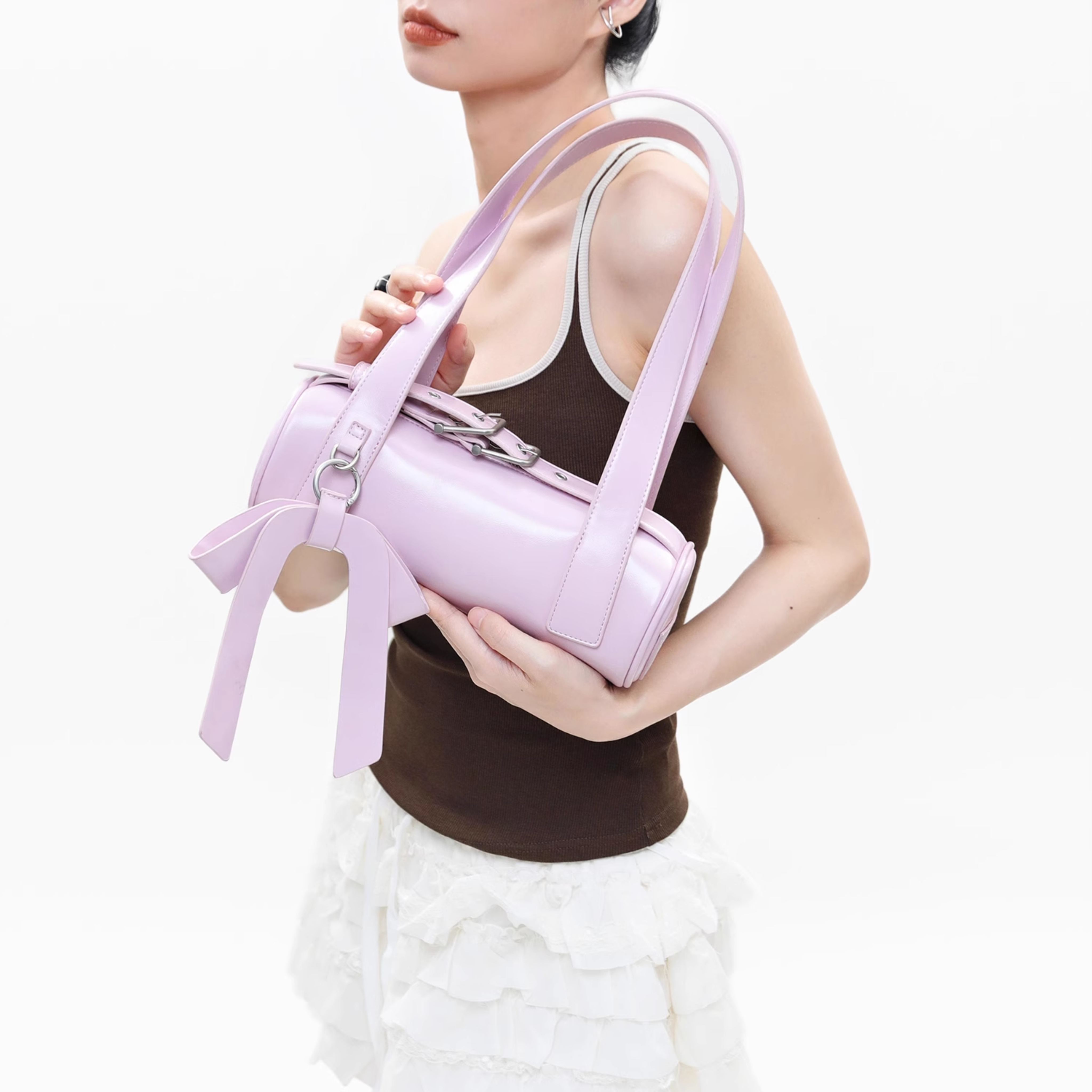 BALLETCORE RIBBON SHOULDER BAG