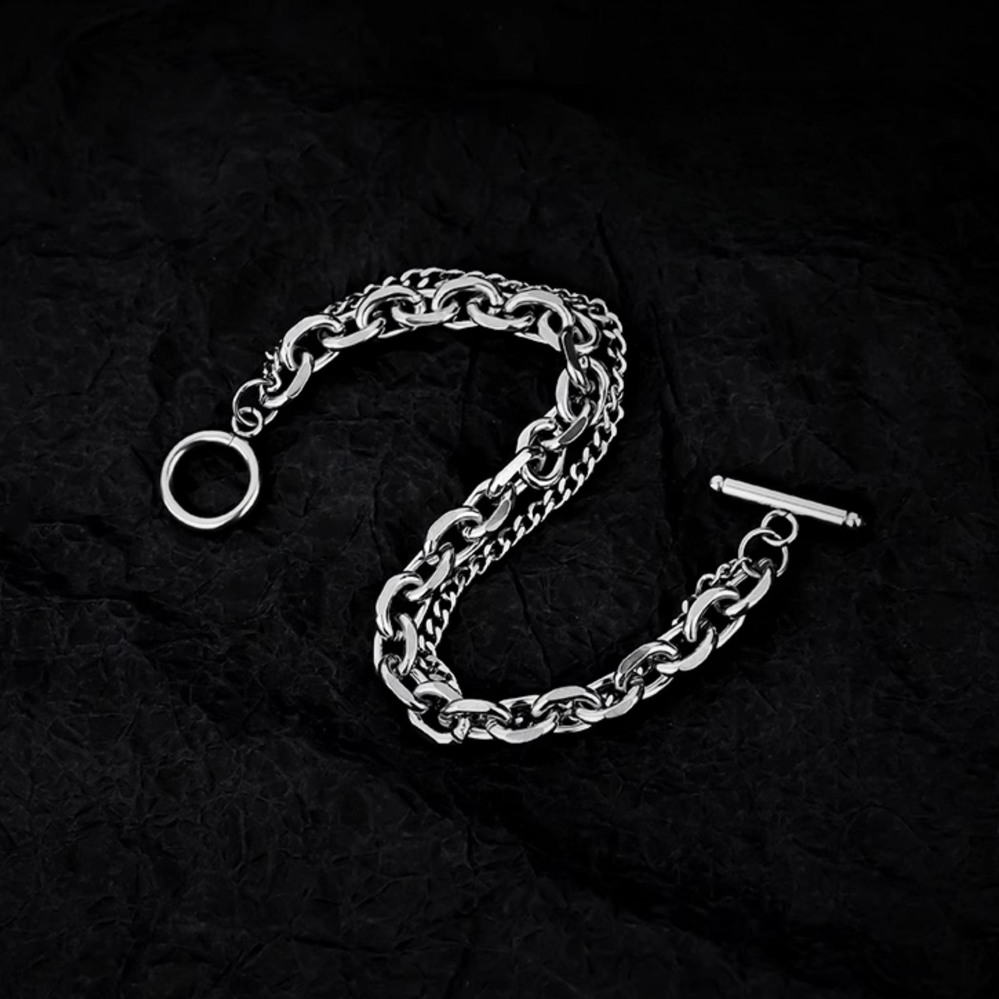 LOCK DOUBLE BRACELET