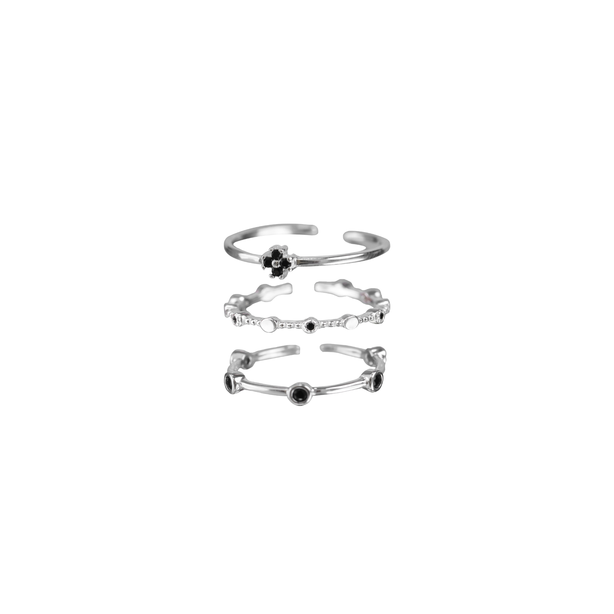 TRIPLE EDGE RING SET