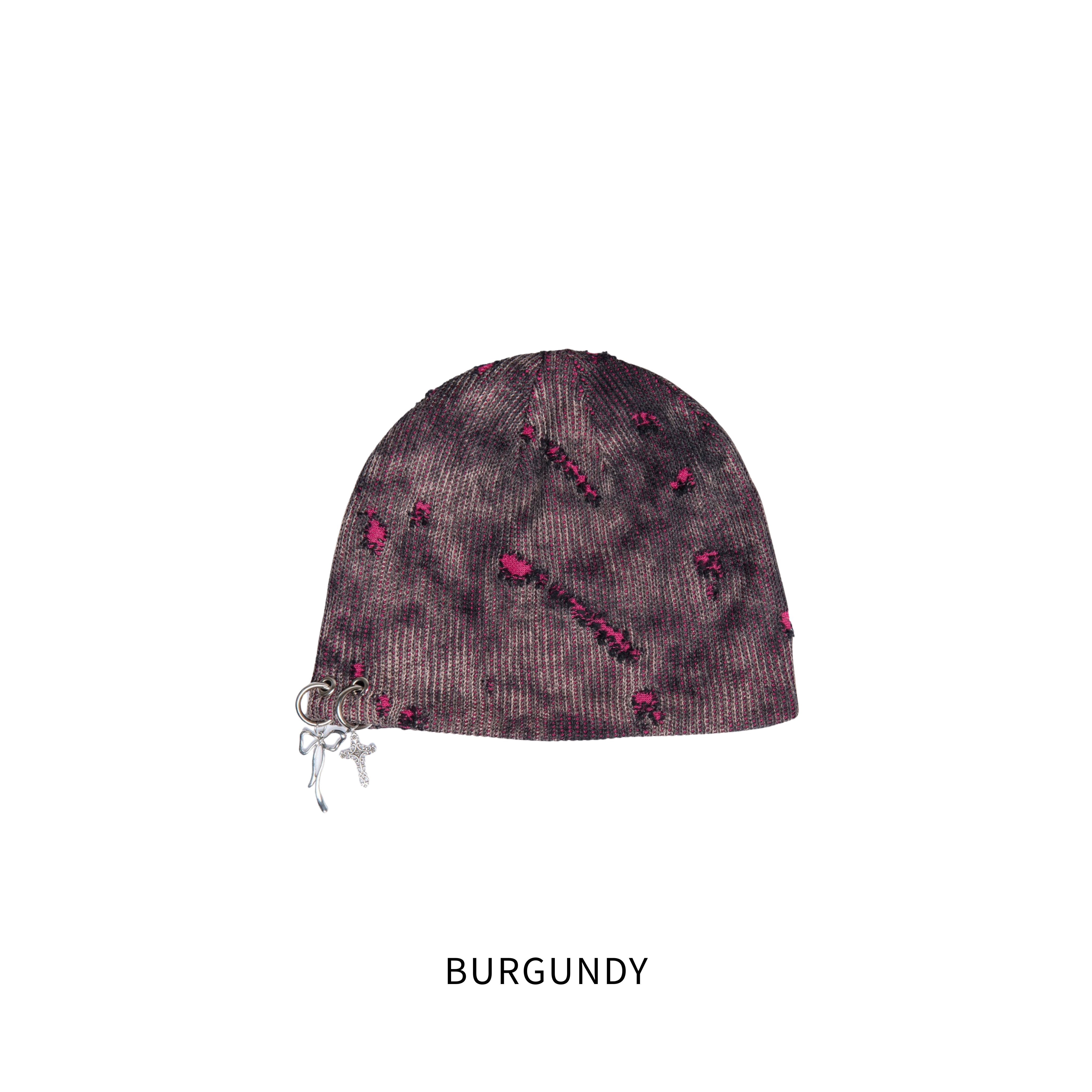 DISTRESSED RING BEANIE