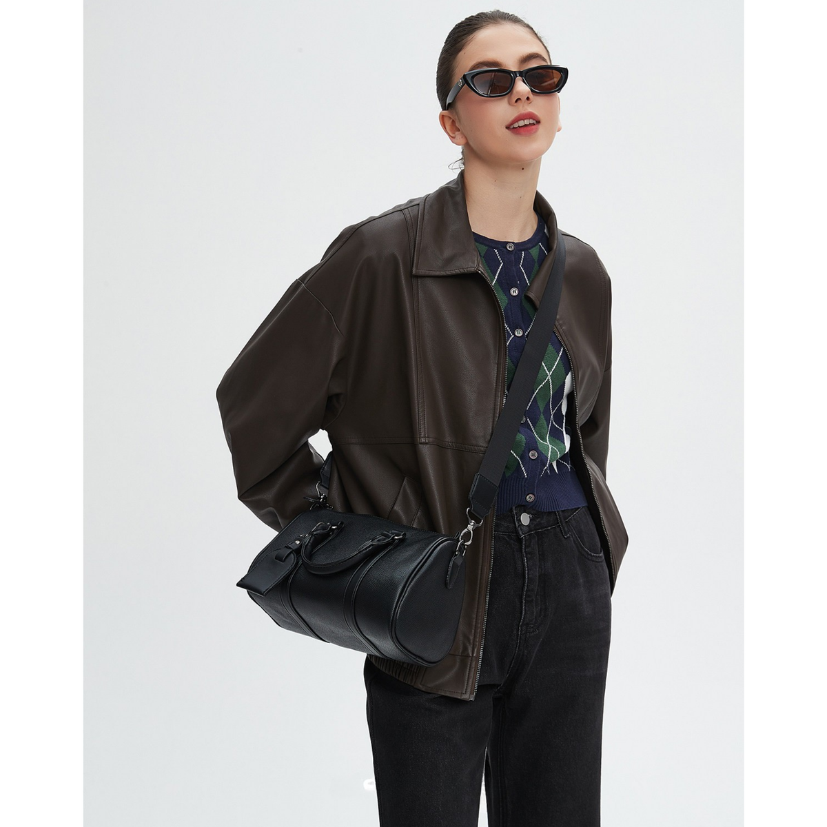 2WAY UTILITY BARREL SHOULDER BAG