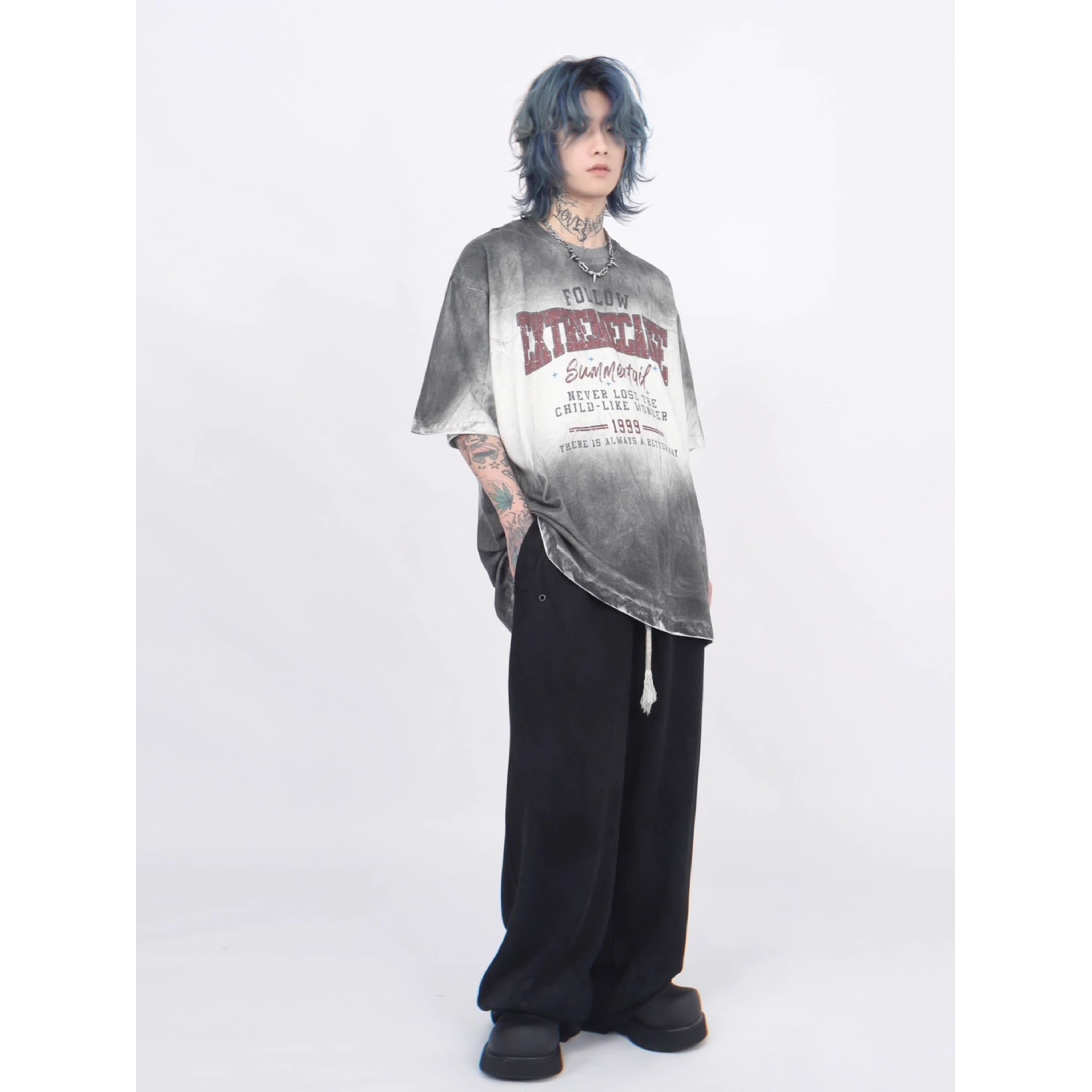 Extreme Fade Logo Graphic T-Shirt
