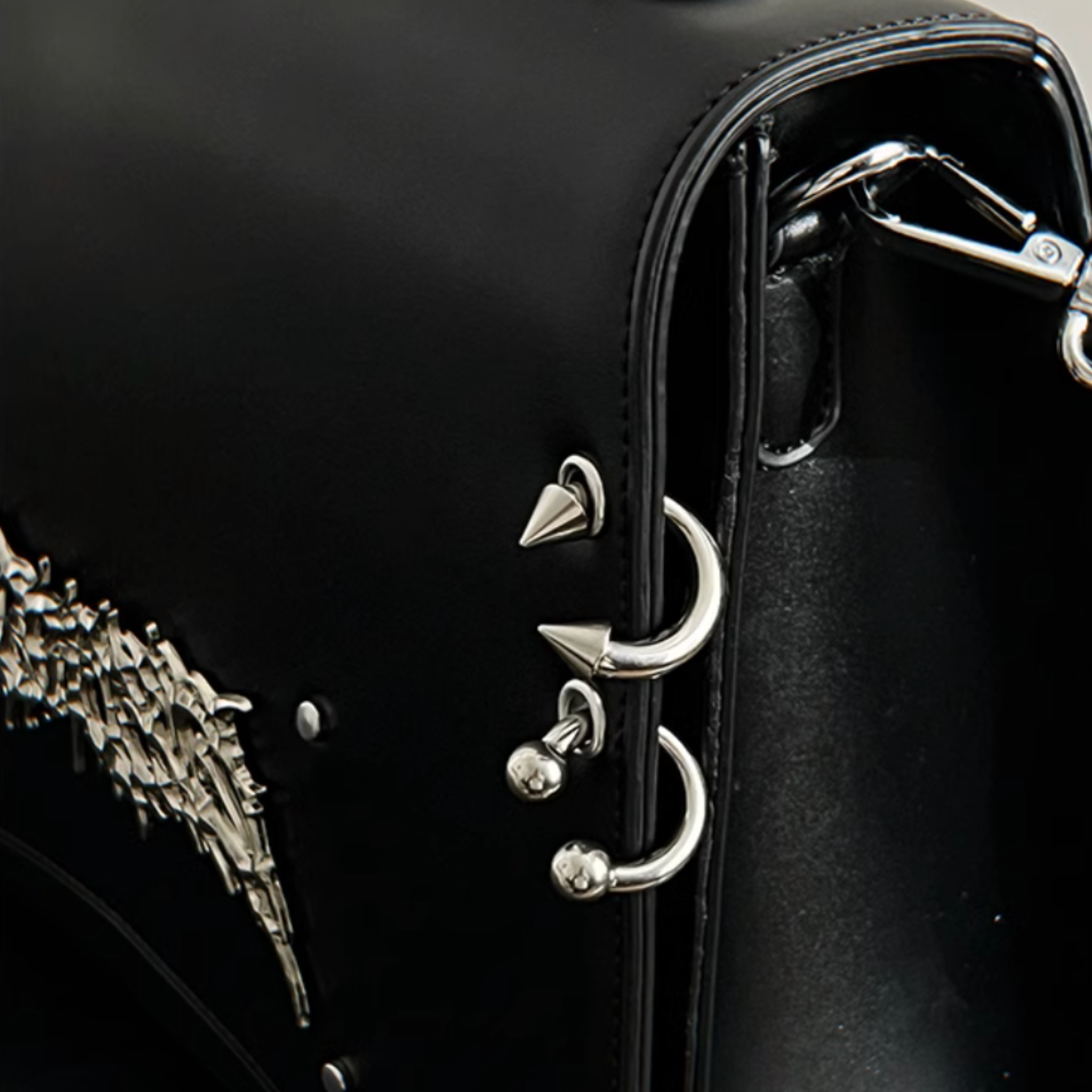 3WAY Y2K METALLIC BAG