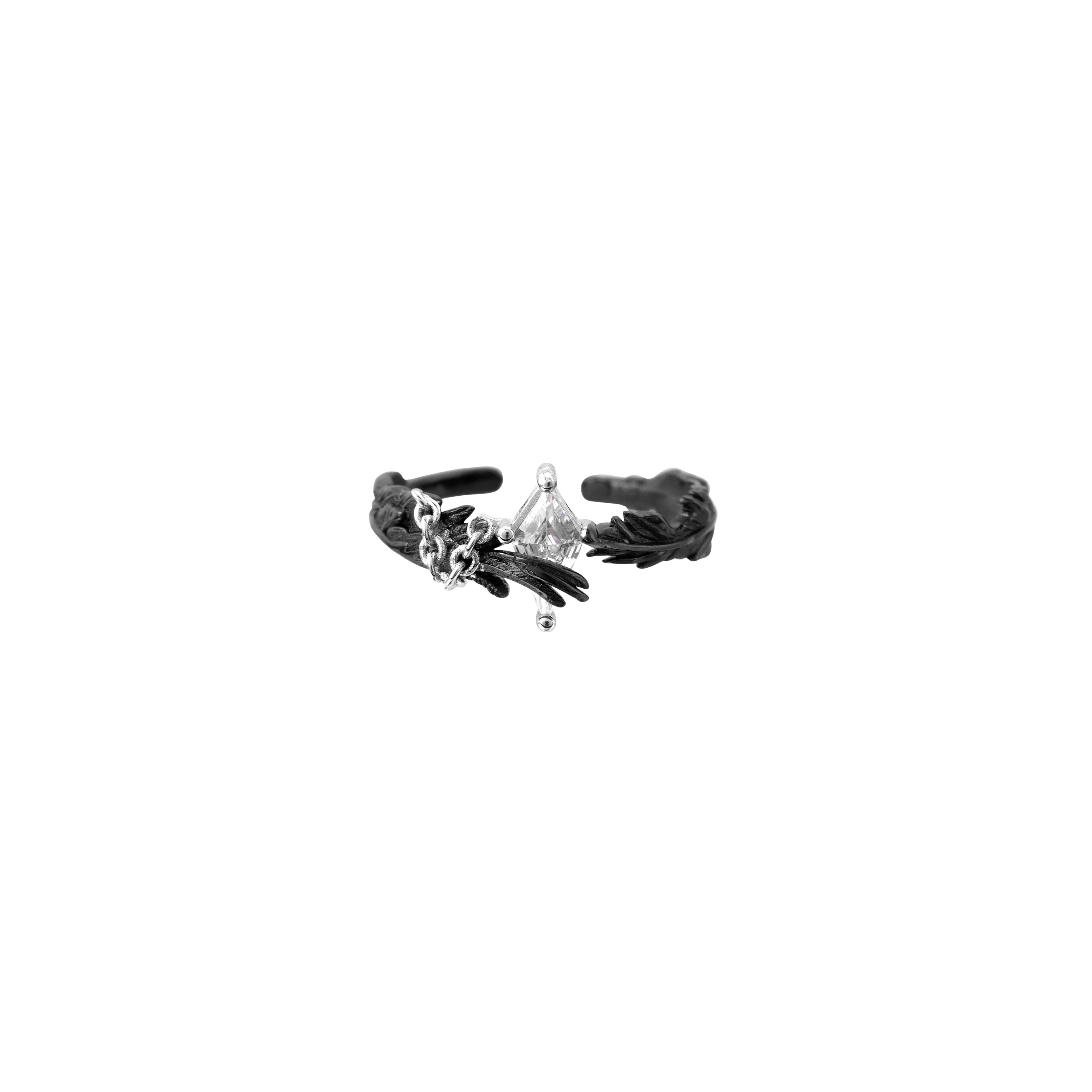 S925 THORN BLOOM RING