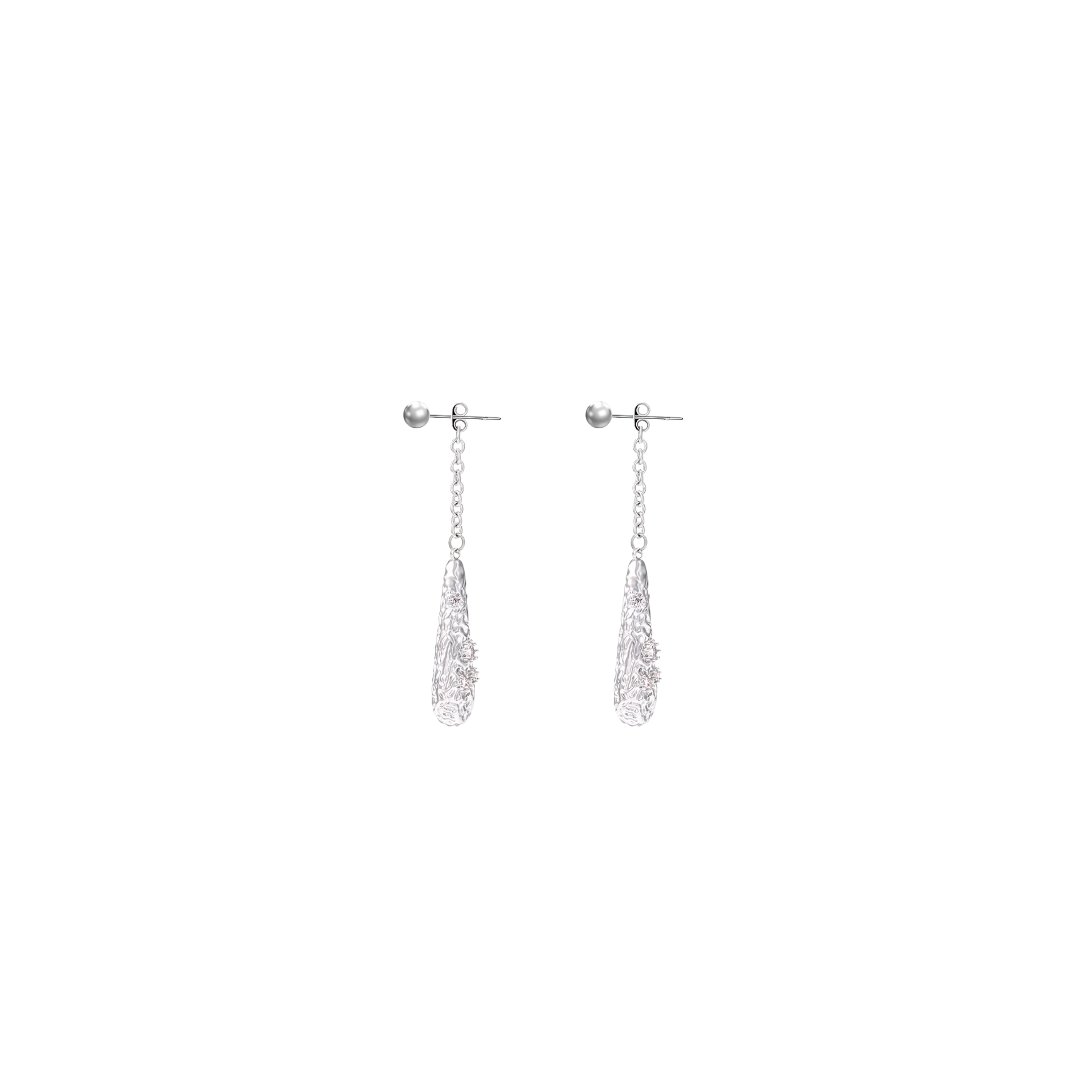 CRYSTAL DROP TASSEL PIERCE