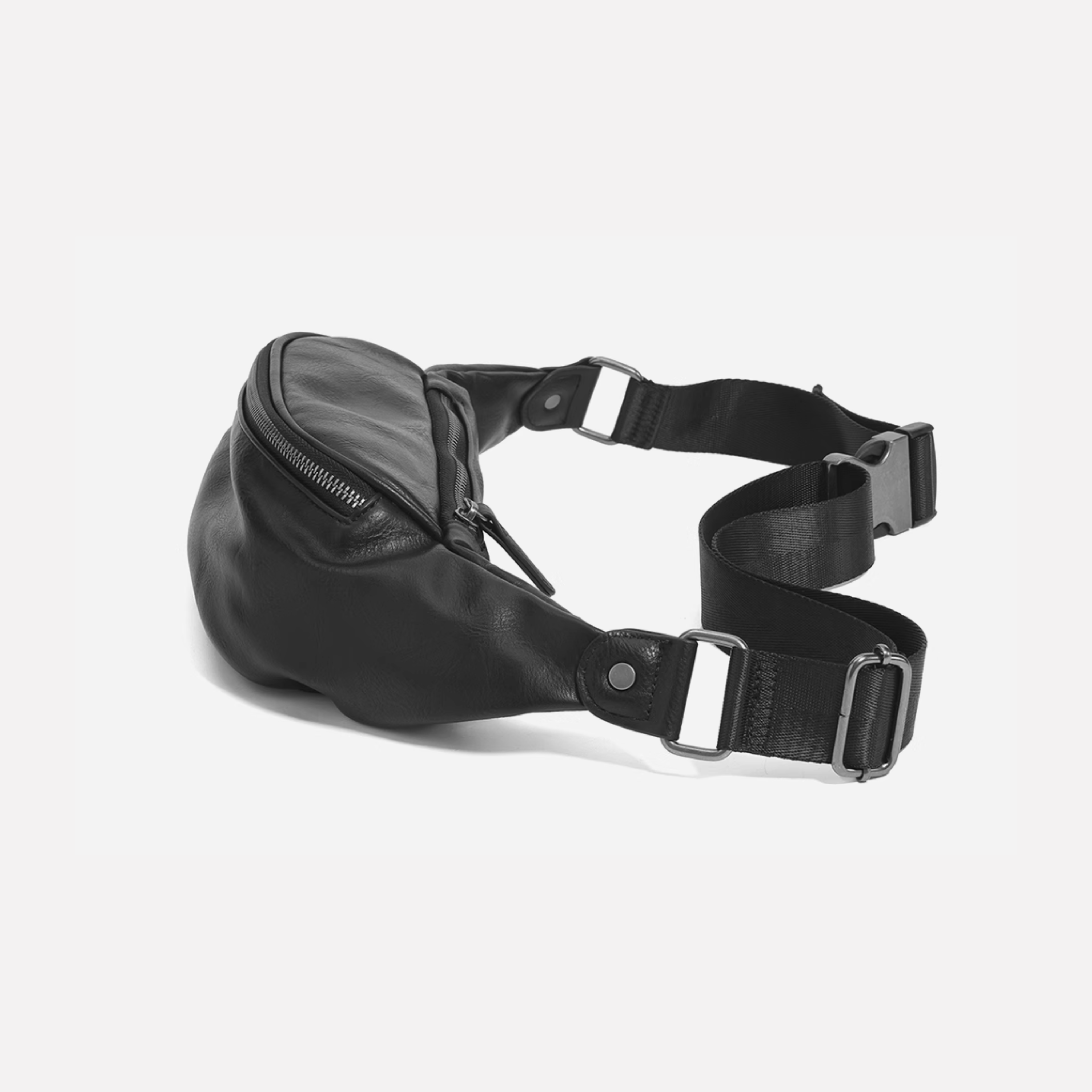 PU LEATHER BODY BAG