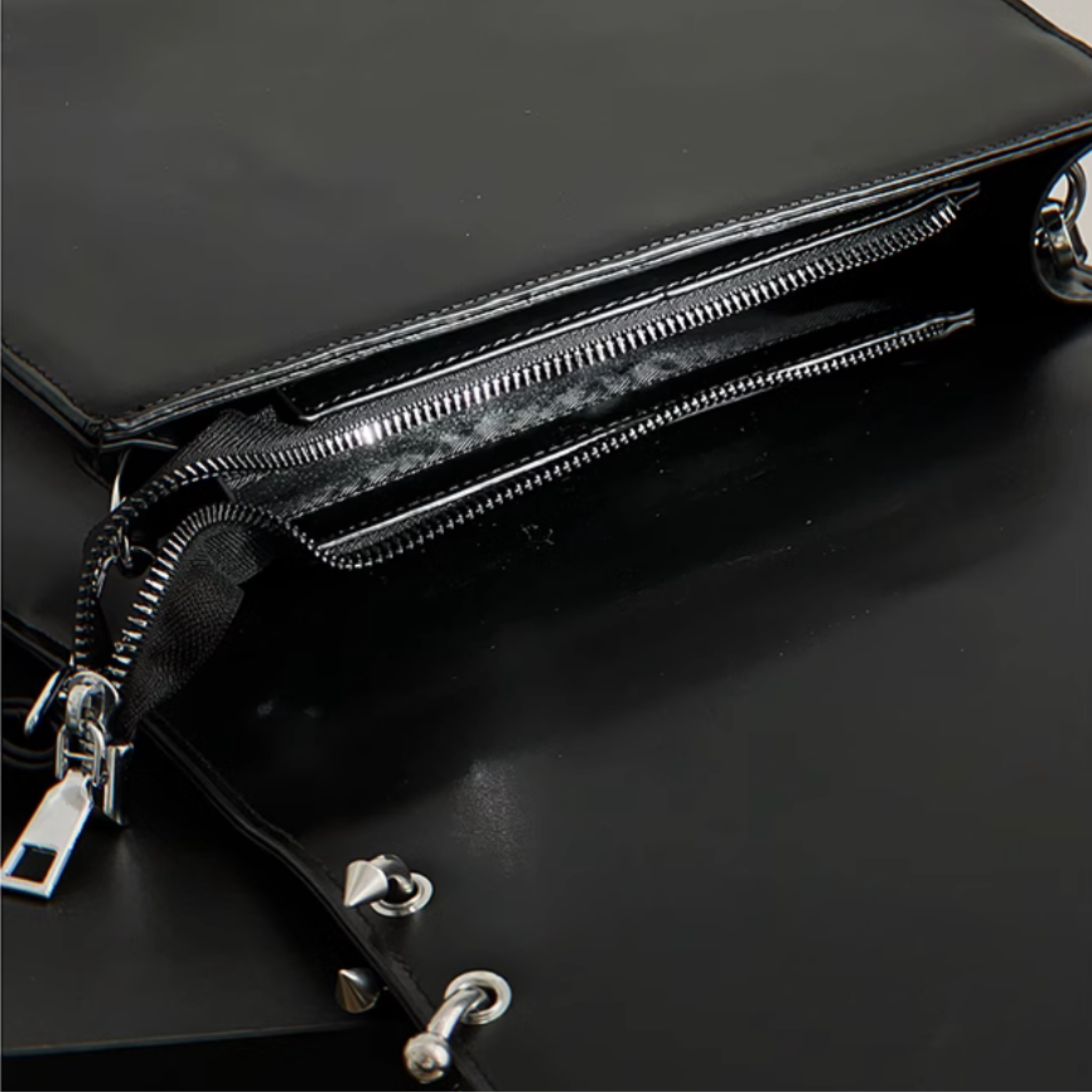 3WAY Y2K METALLIC BAG