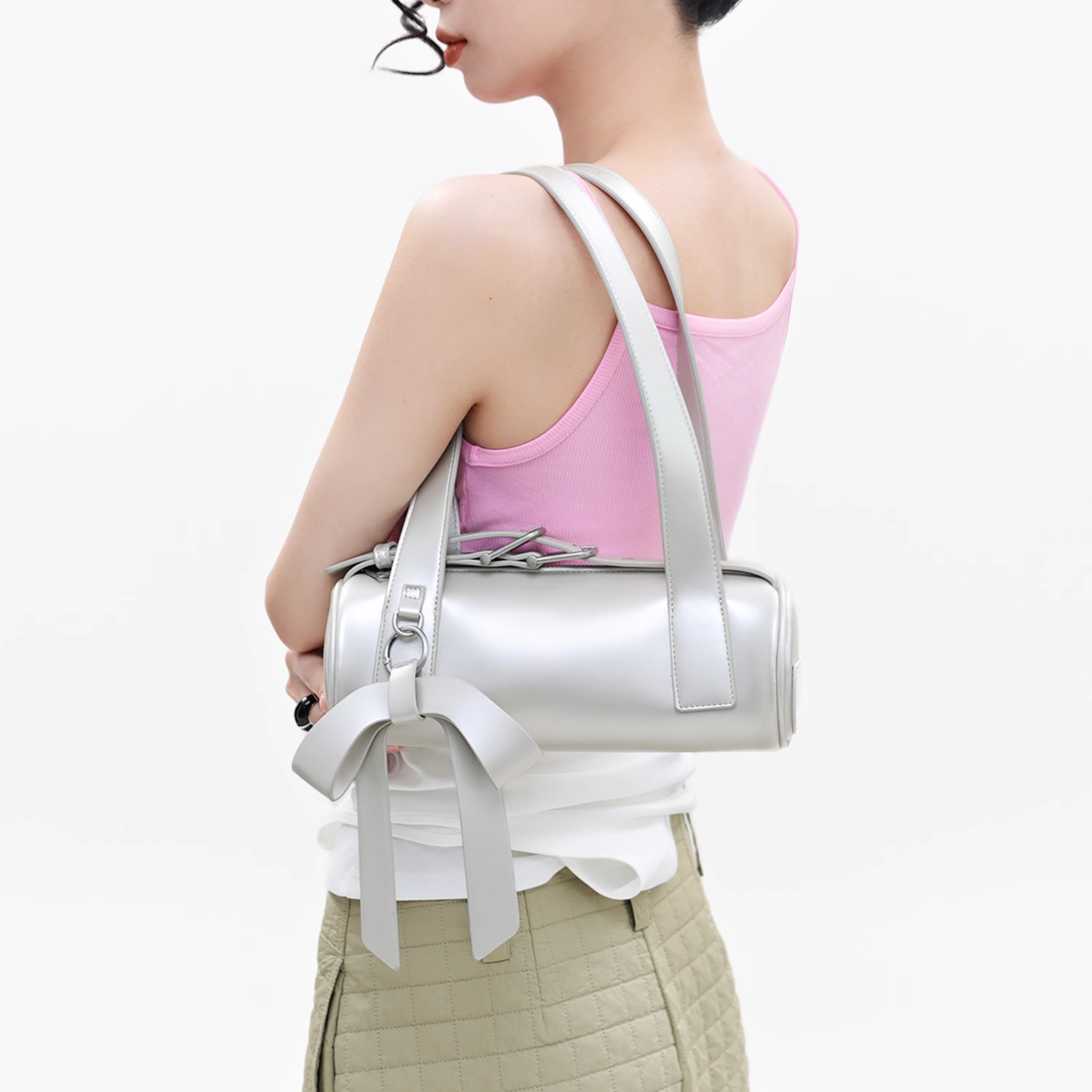 BALLETCORE RIBBON SHOULDER BAG