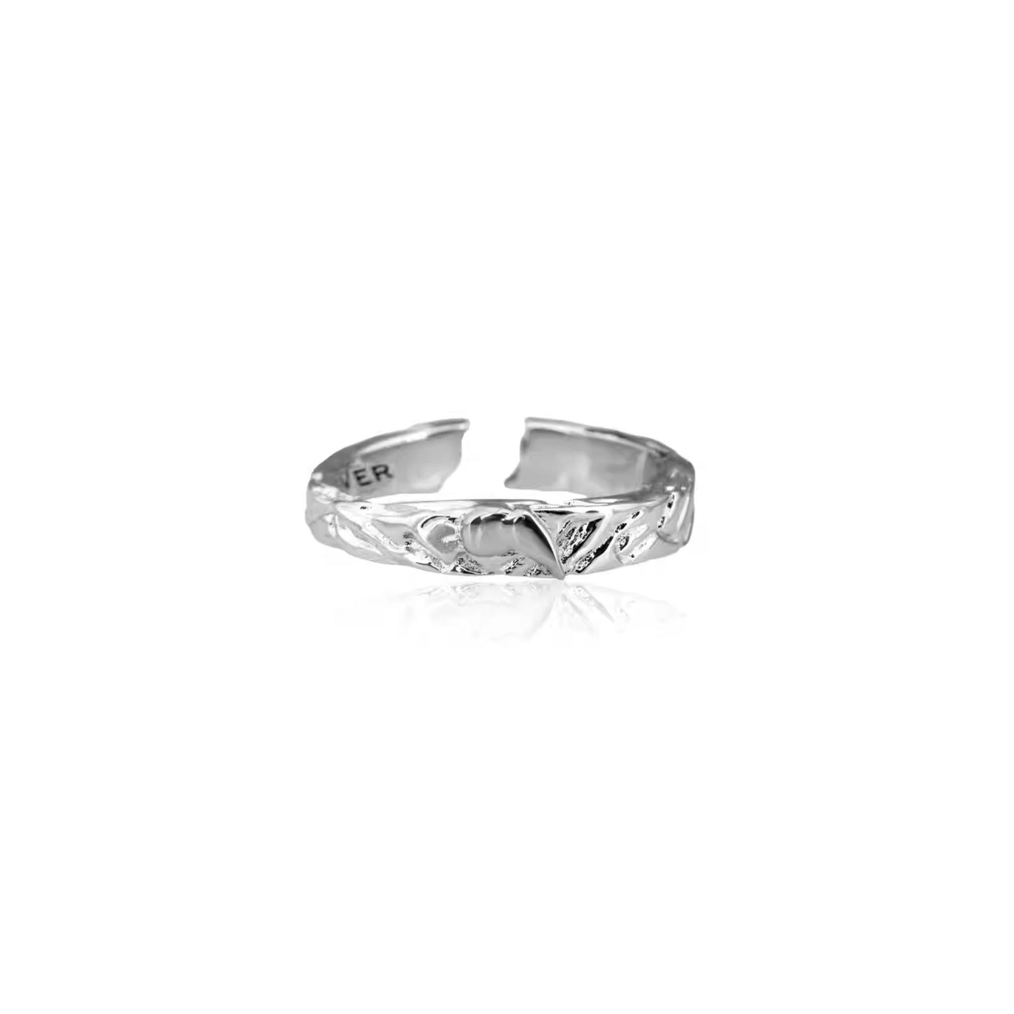 MERGING WINGS RING SET