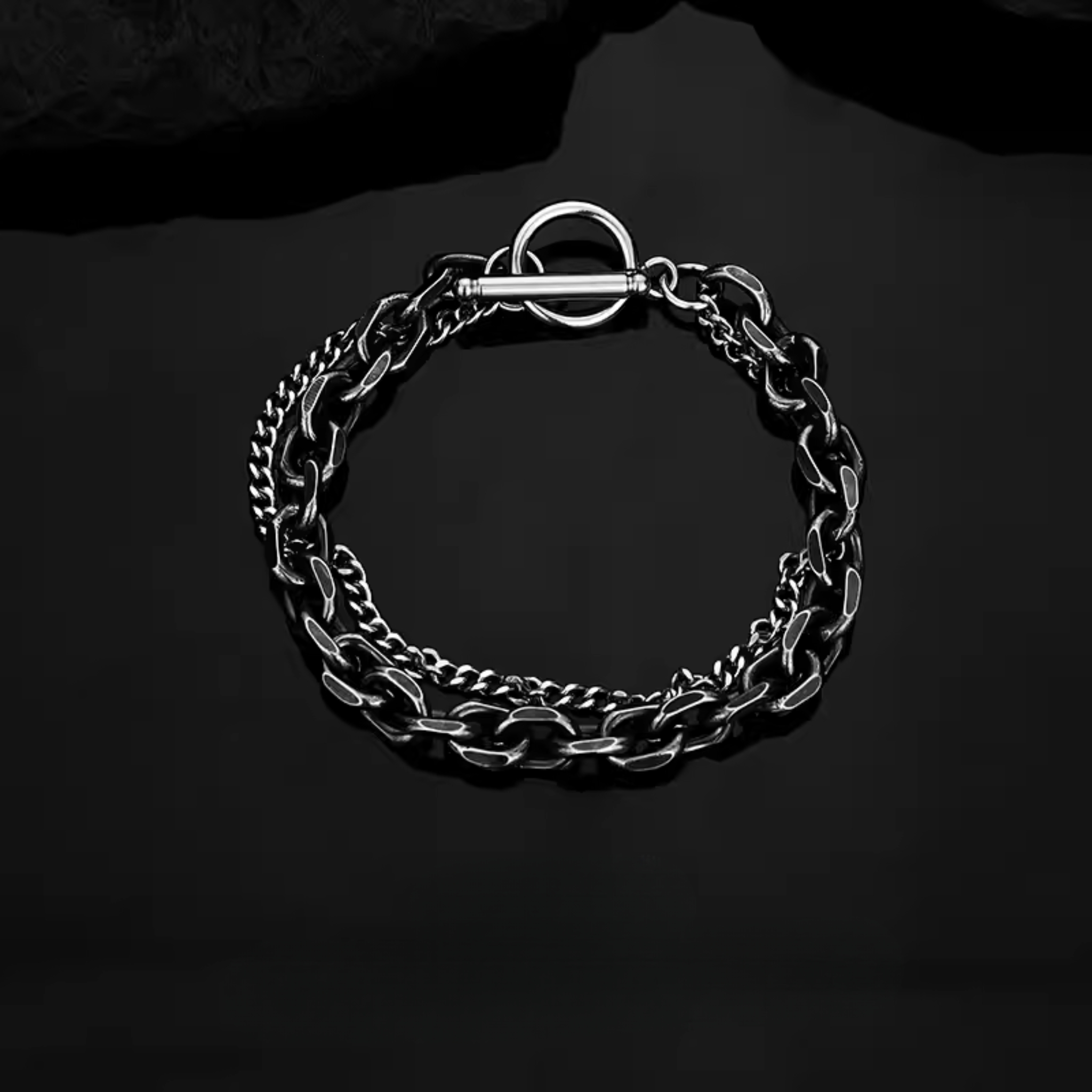 LOCK DOUBLE BRACELET