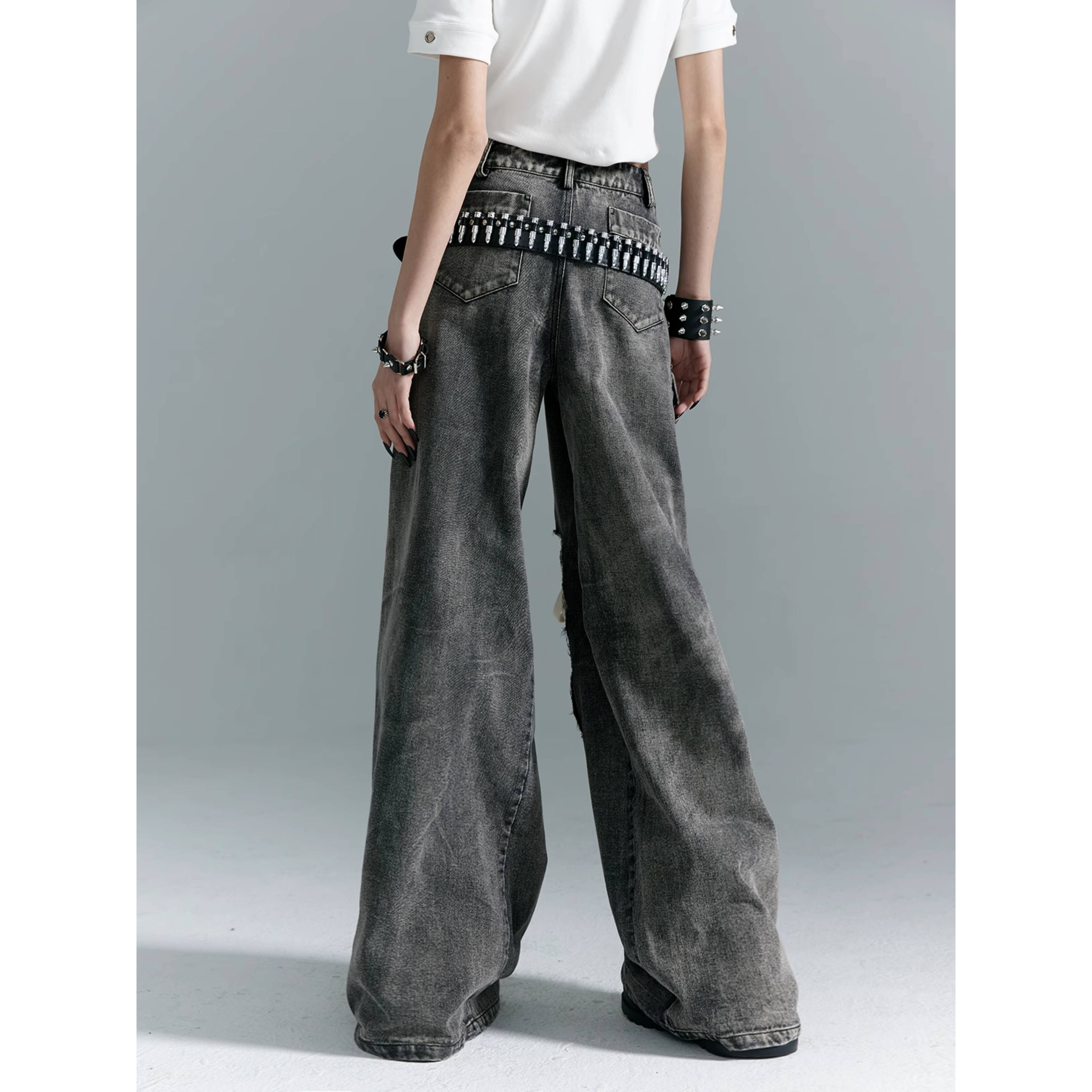 Anarchy Lace Slash Pants