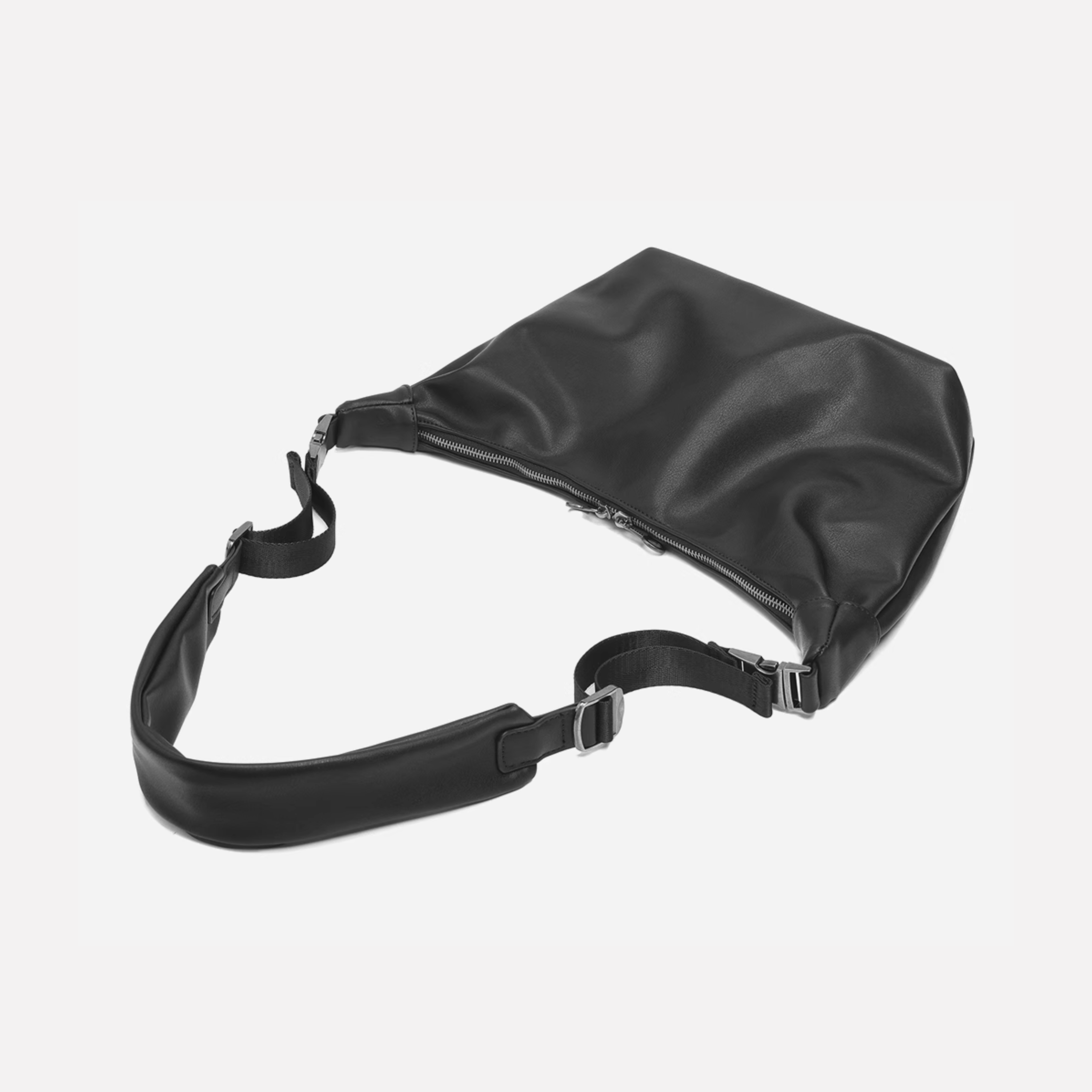 PU LEATHER CROSS BODY BAG
