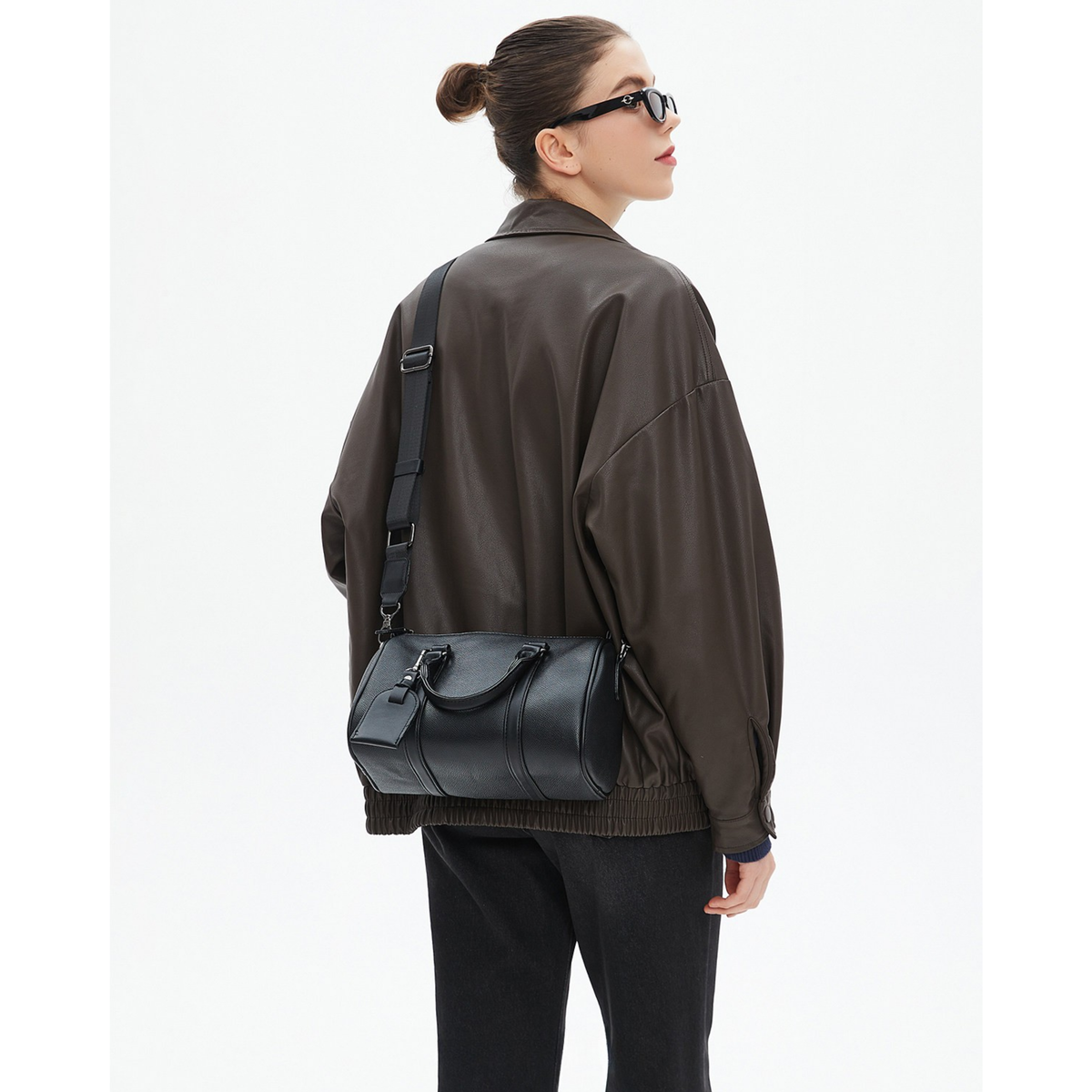 2WAY UTILITY BARREL SHOULDER BAG