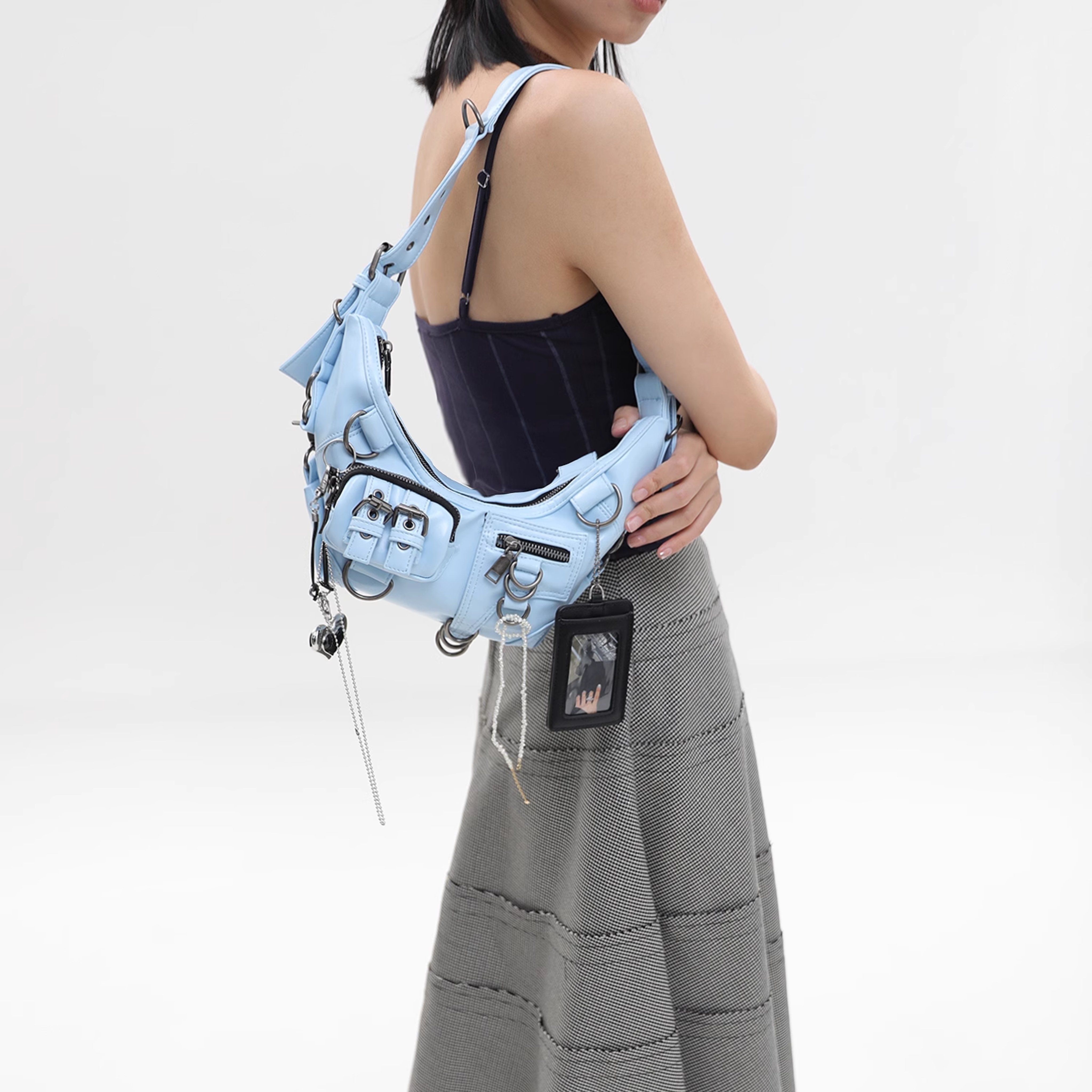 DAMAGE CROISSANT BAG