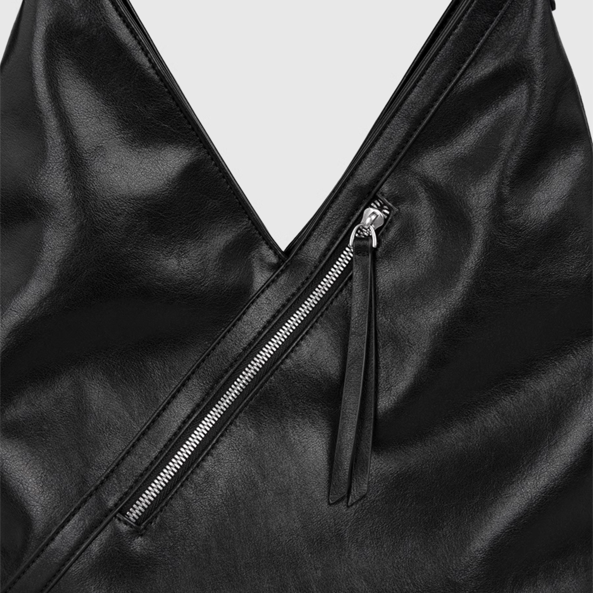 ZIPPER TOTE BAG
