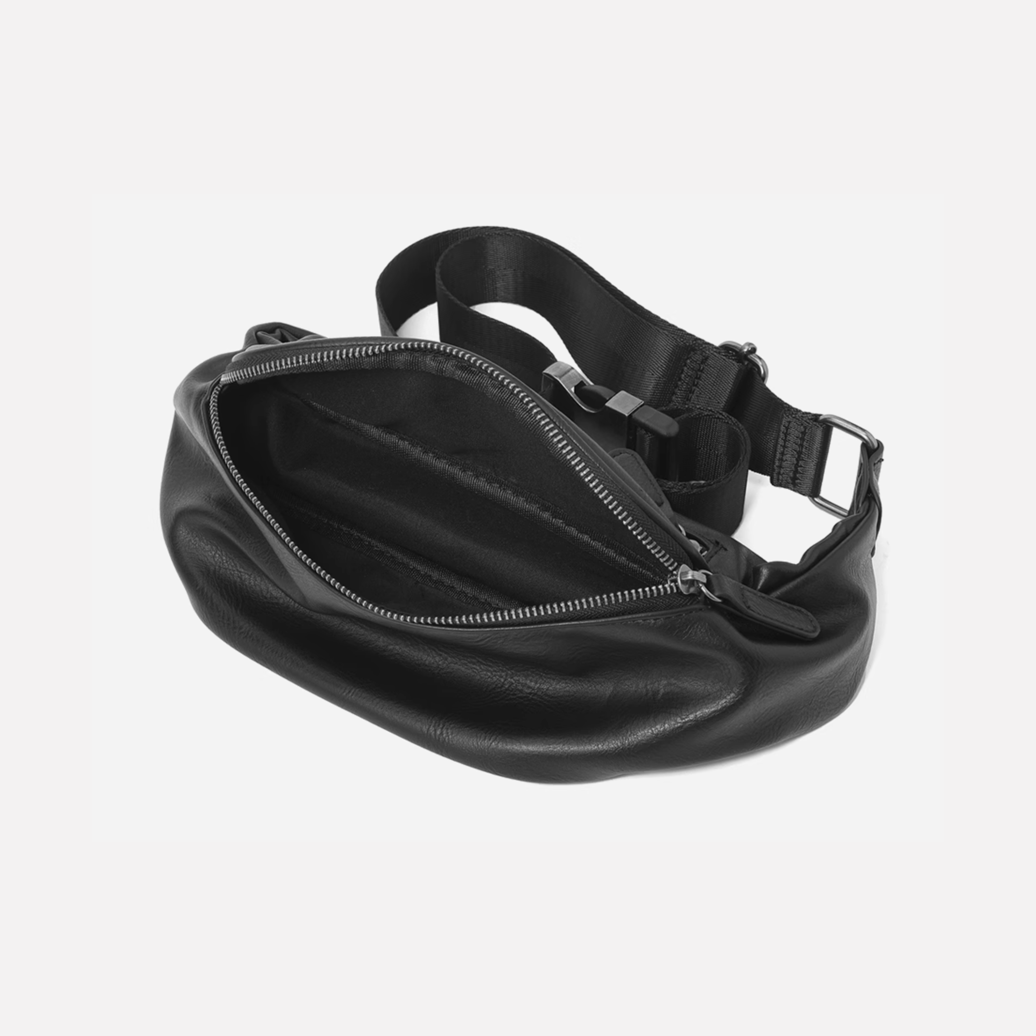 PU LEATHER BODY BAG