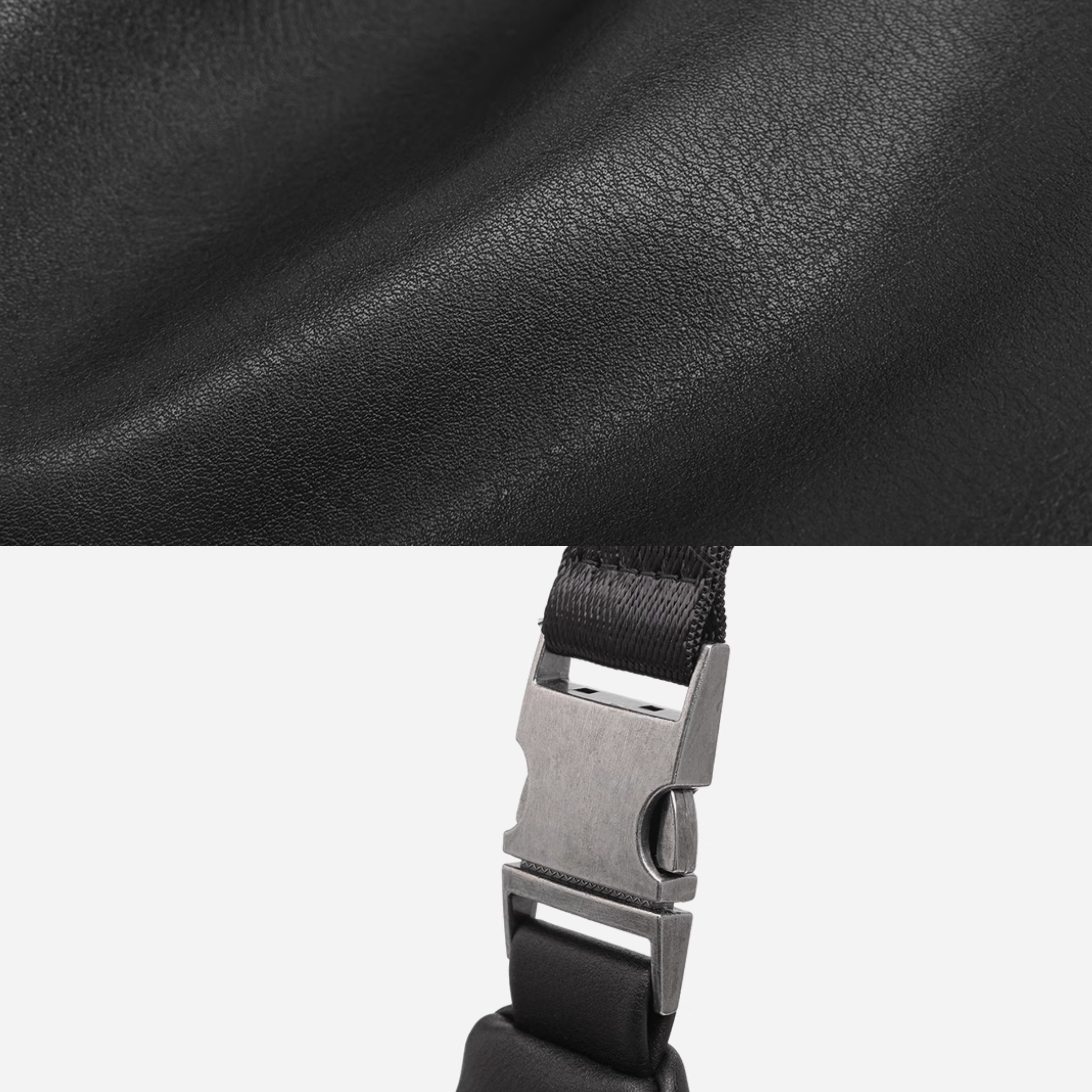 PU LEATHER CROSS BODY BAG