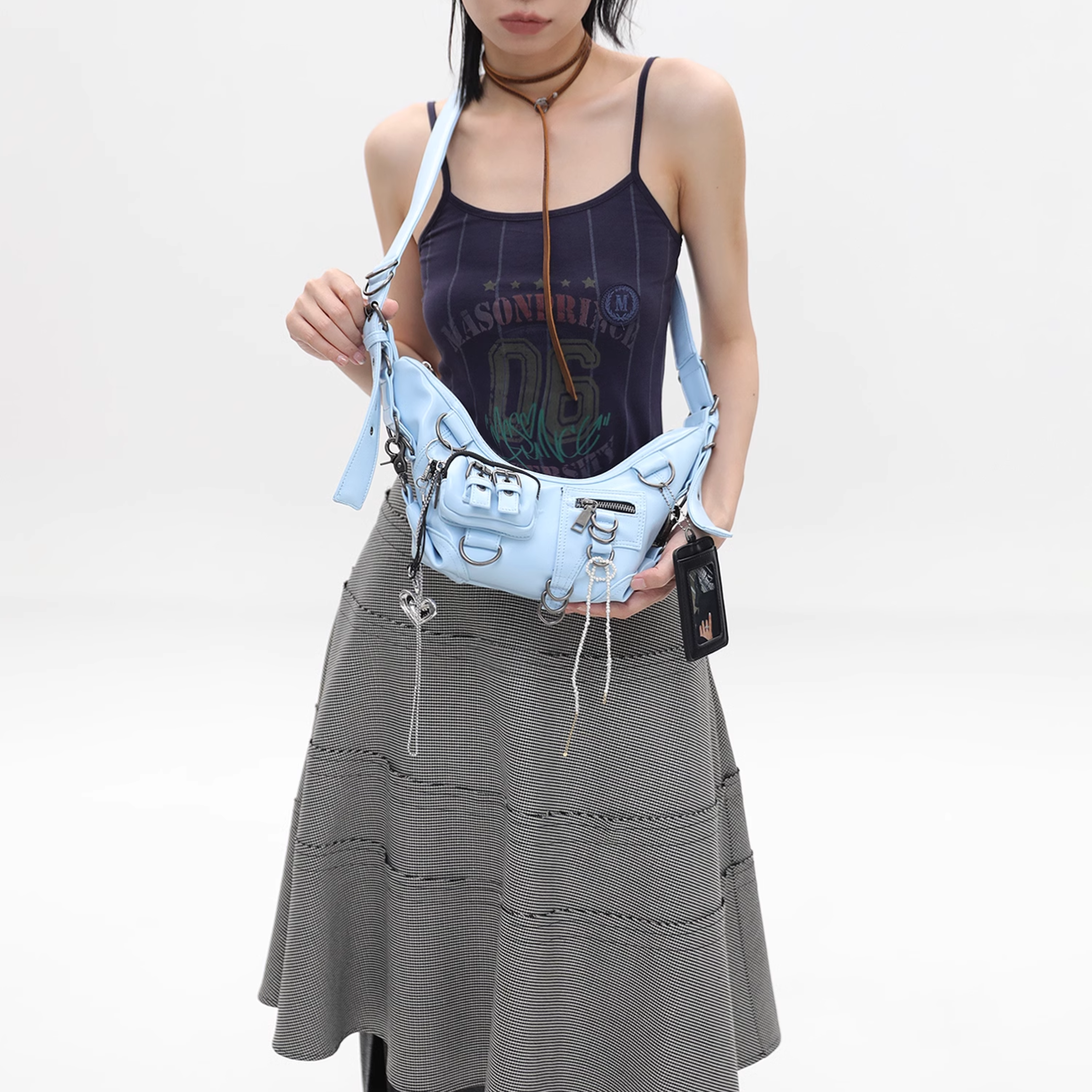 DAMAGE CROISSANT BAG