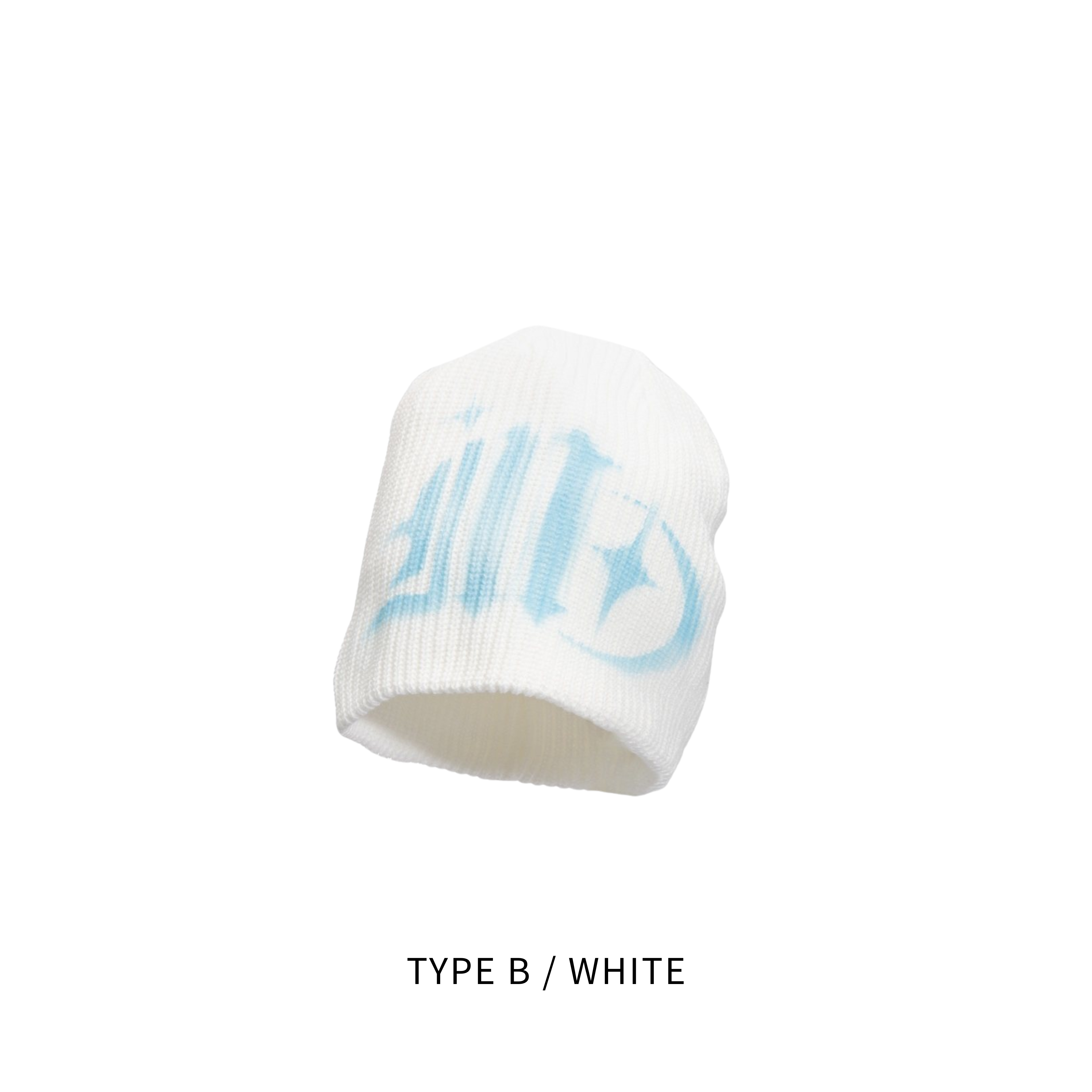 SCRIPT KNIT BEANIE