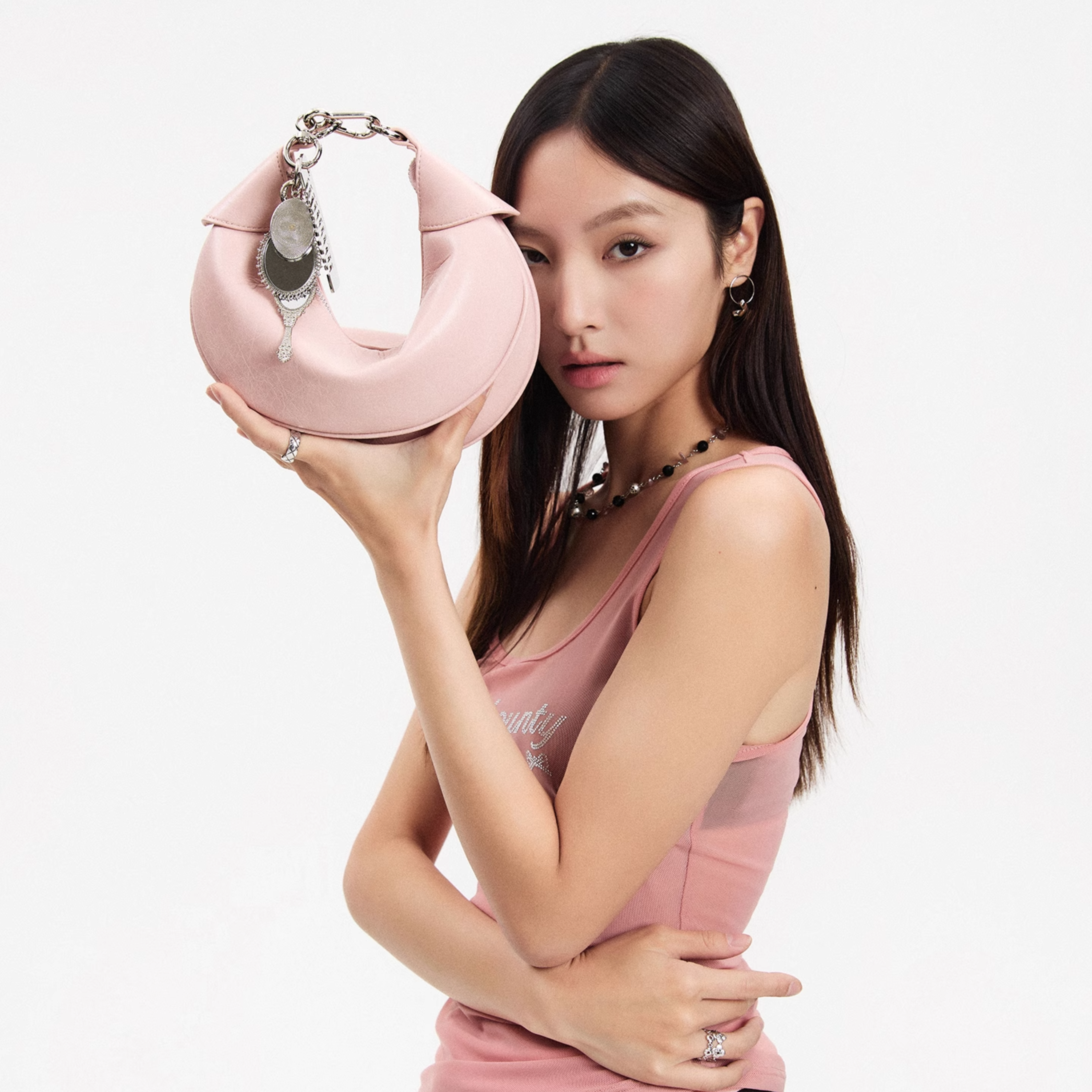 6WAY CHARM CRESCENT BAG