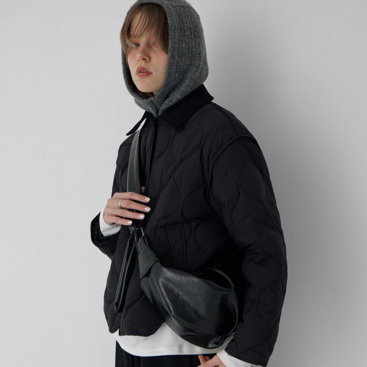 [BOHEMSEO] FOLDED SHOULDER BAG /追跡付 81a2MMDun+L._UY900_.jpg
