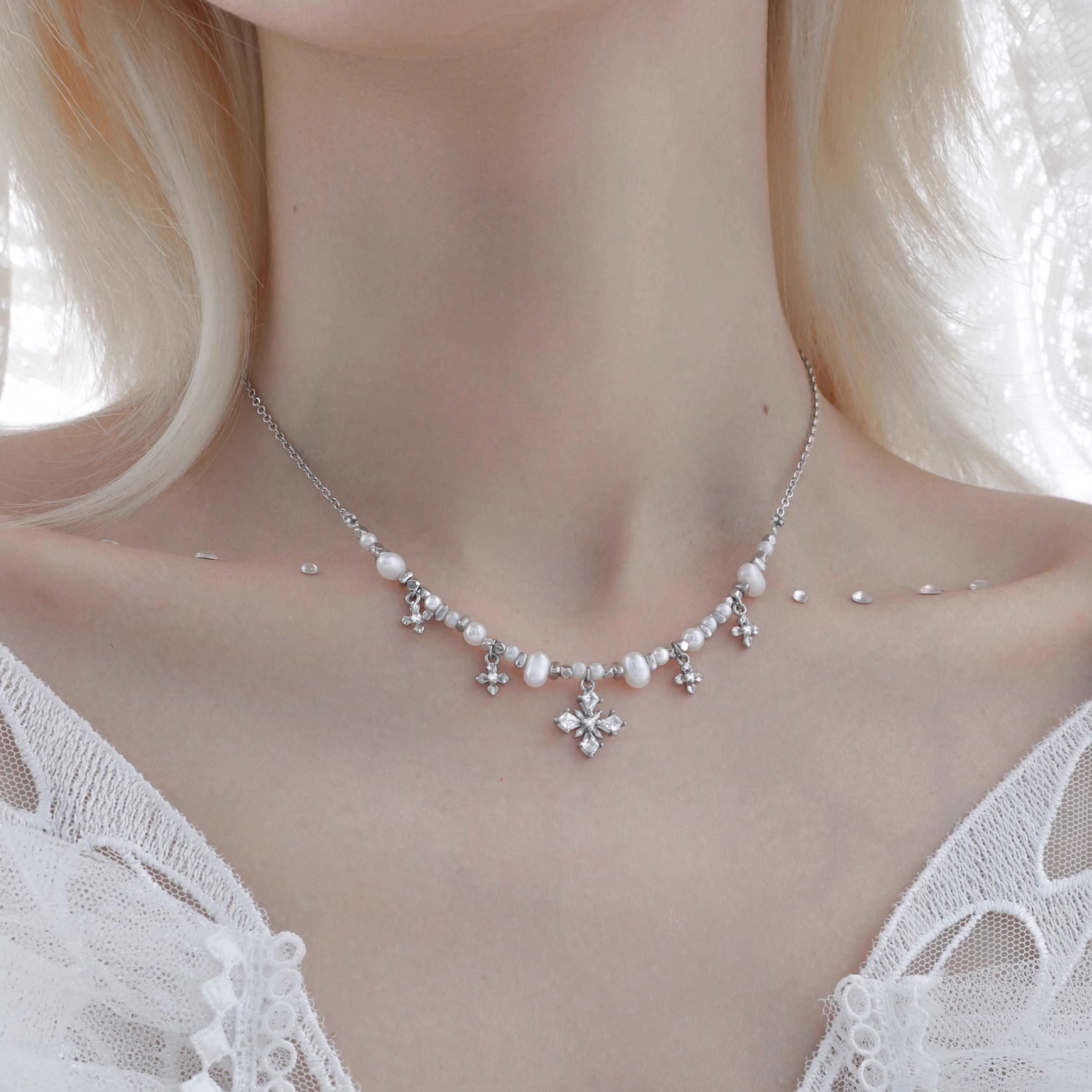 【極美品】 BLANC B0021 CLEAR SILVER 付属品オールセット B0021 - SILVER / L.GRY – BLANC..ONLINE STORE