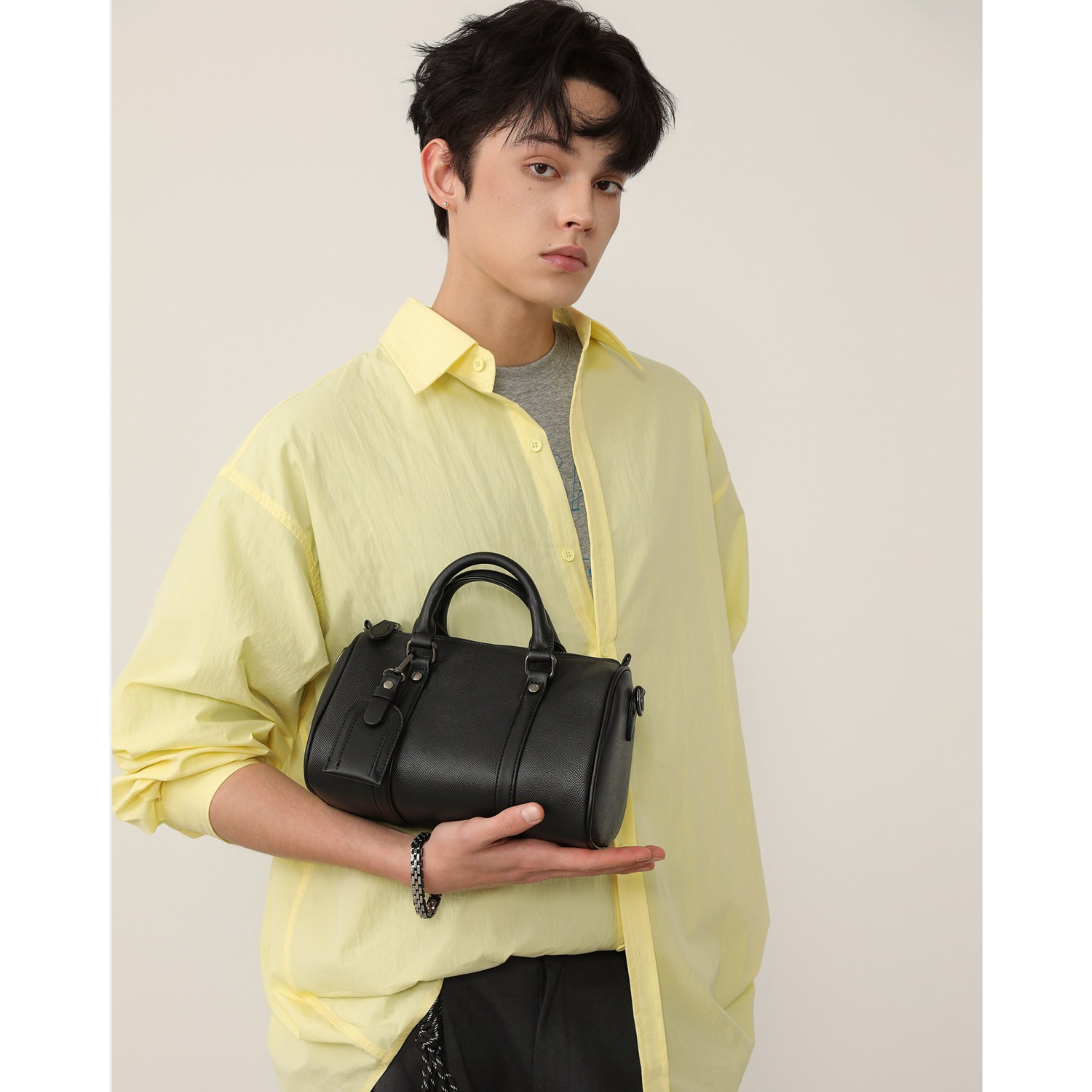 2WAY UTILITY BARREL SHOULDER BAG
