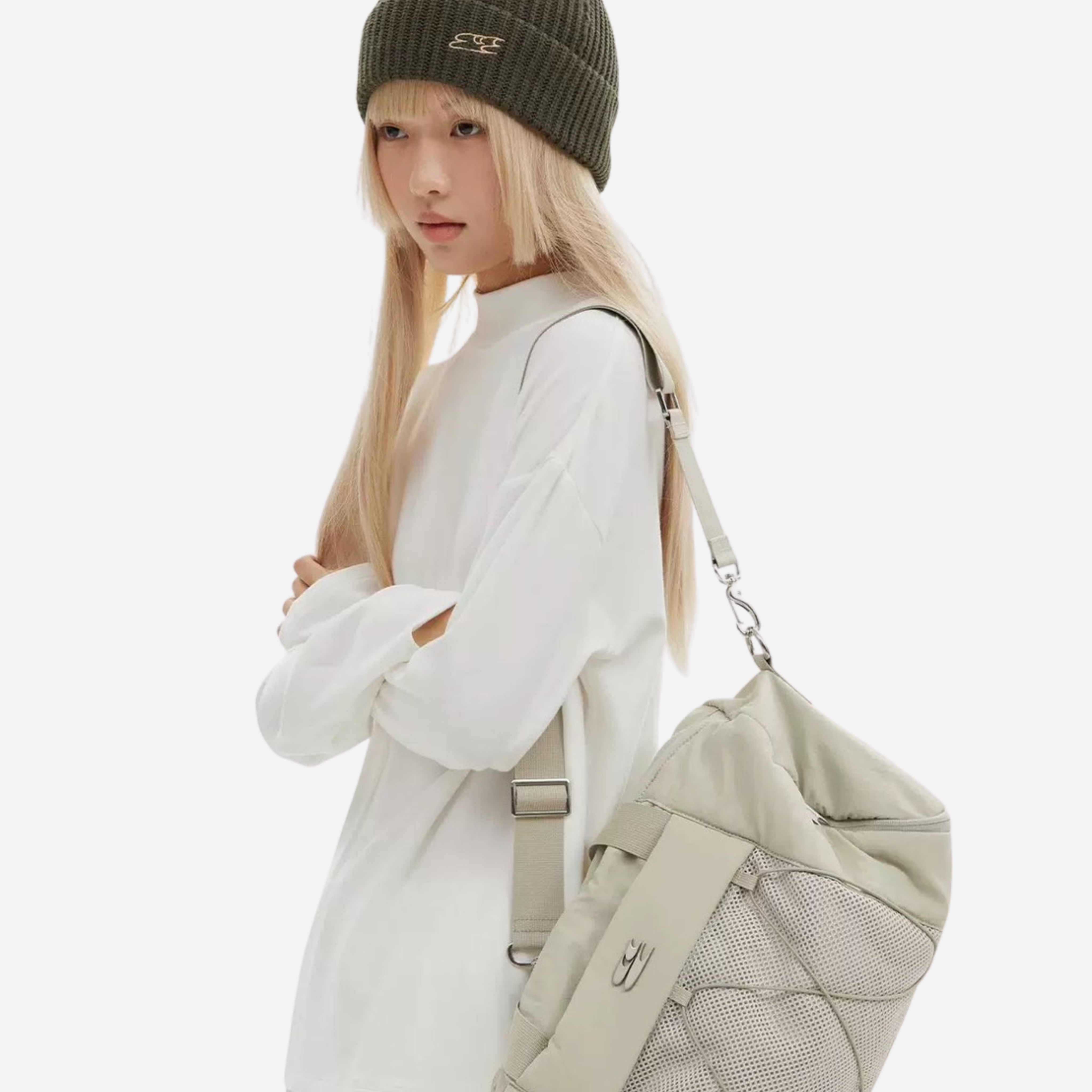 AIRY STRING BOSTON BAG