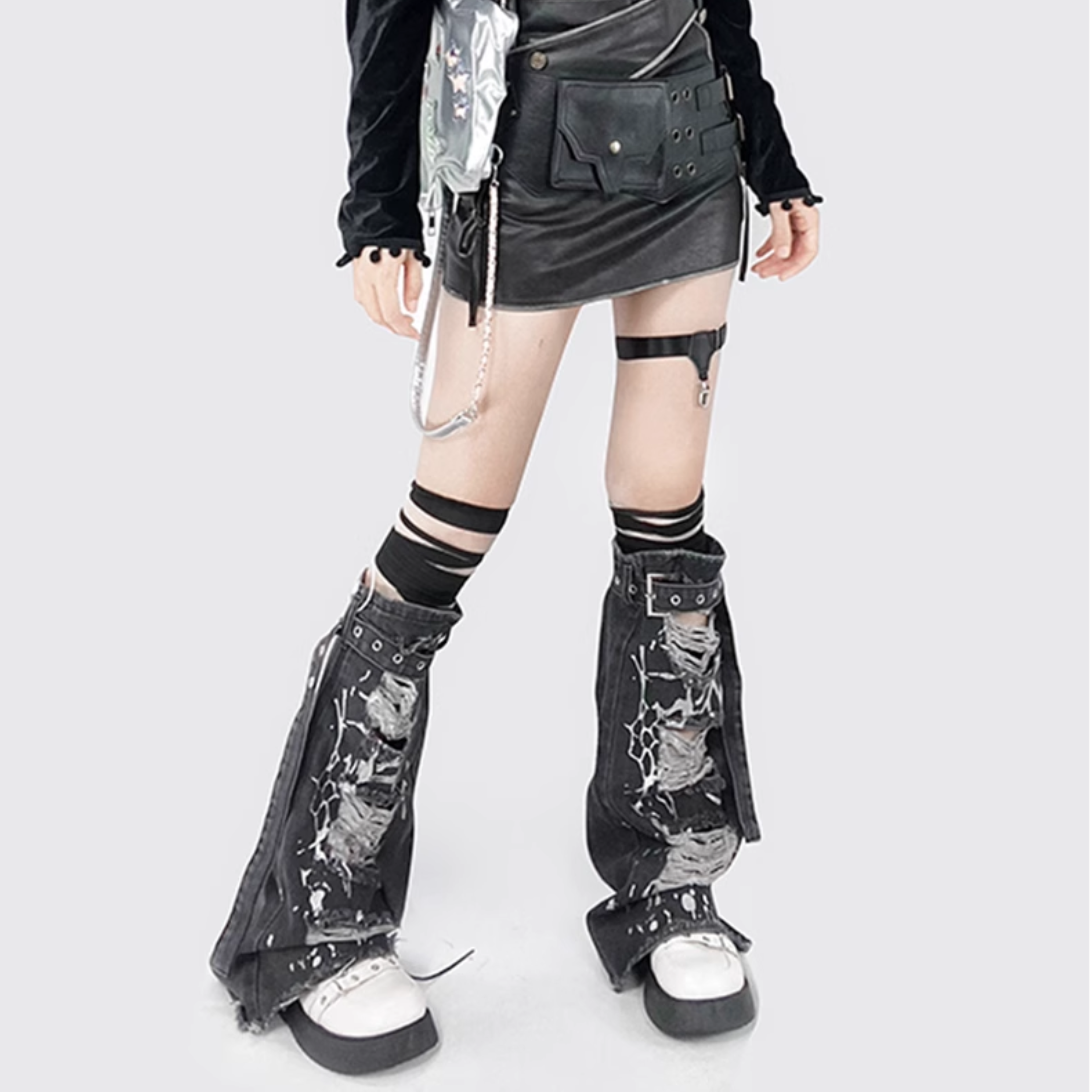 Splatter Leg Warmers