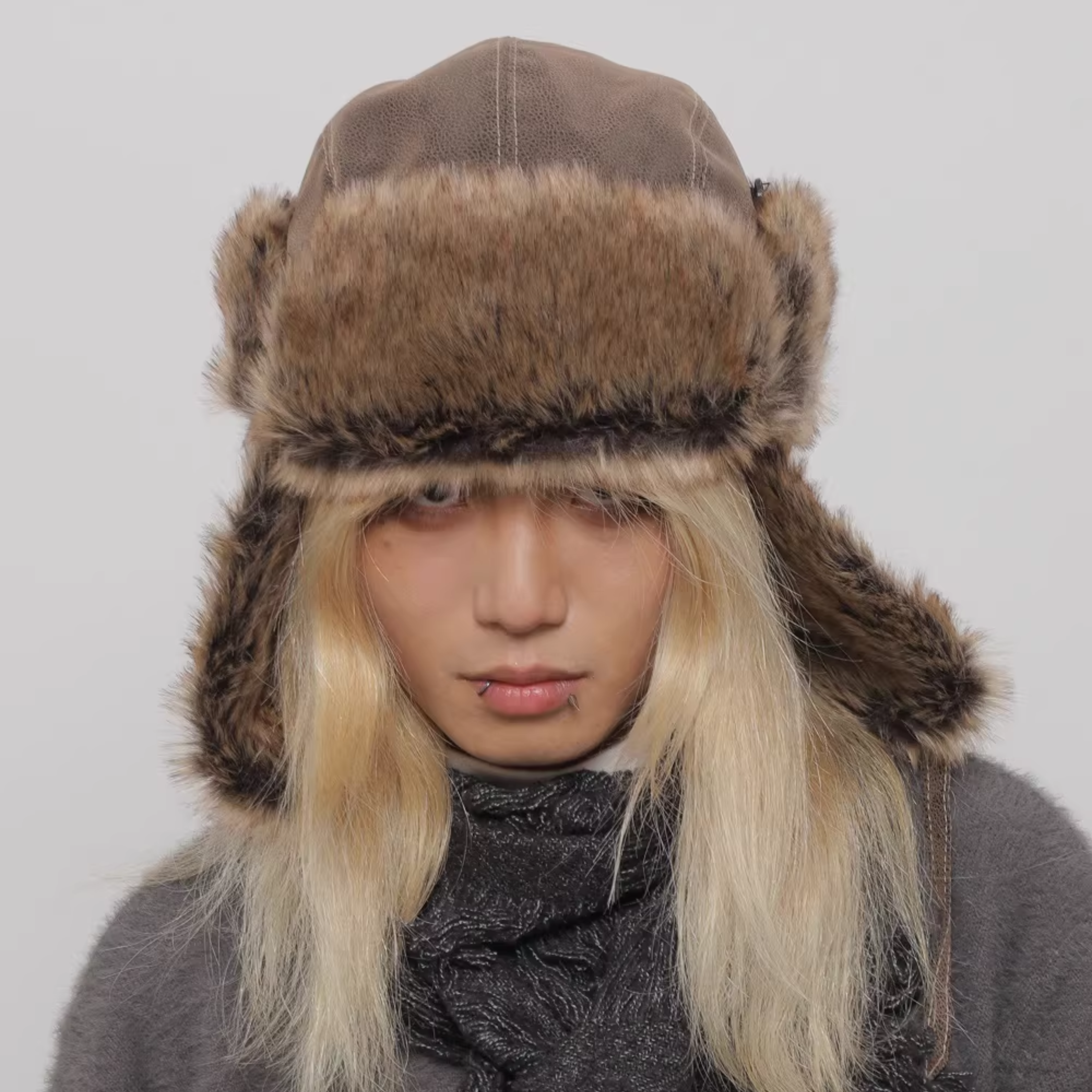 URBAN FAUX FUR TROOPER HAT