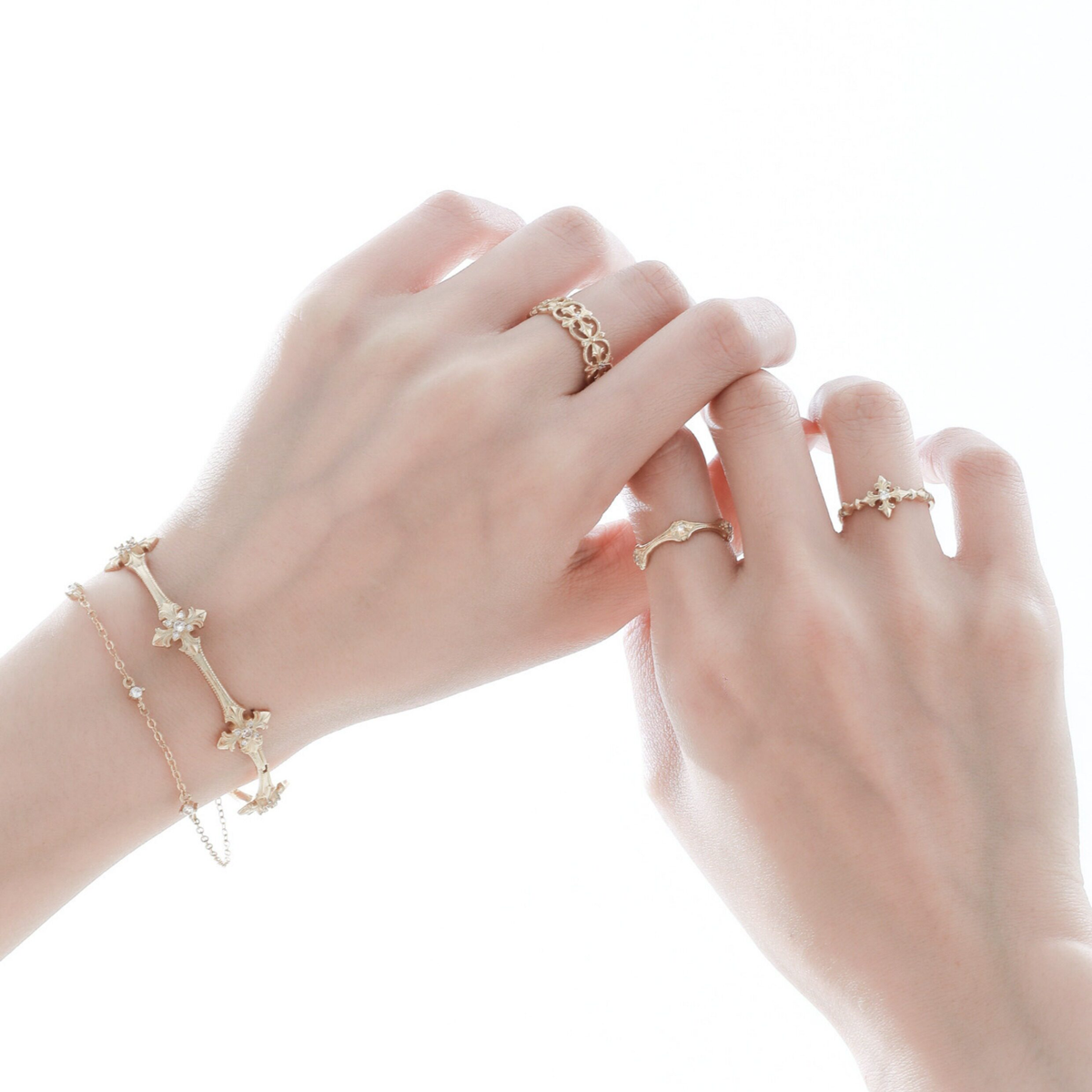 S925 ROYAL SIGNET CROSS RING