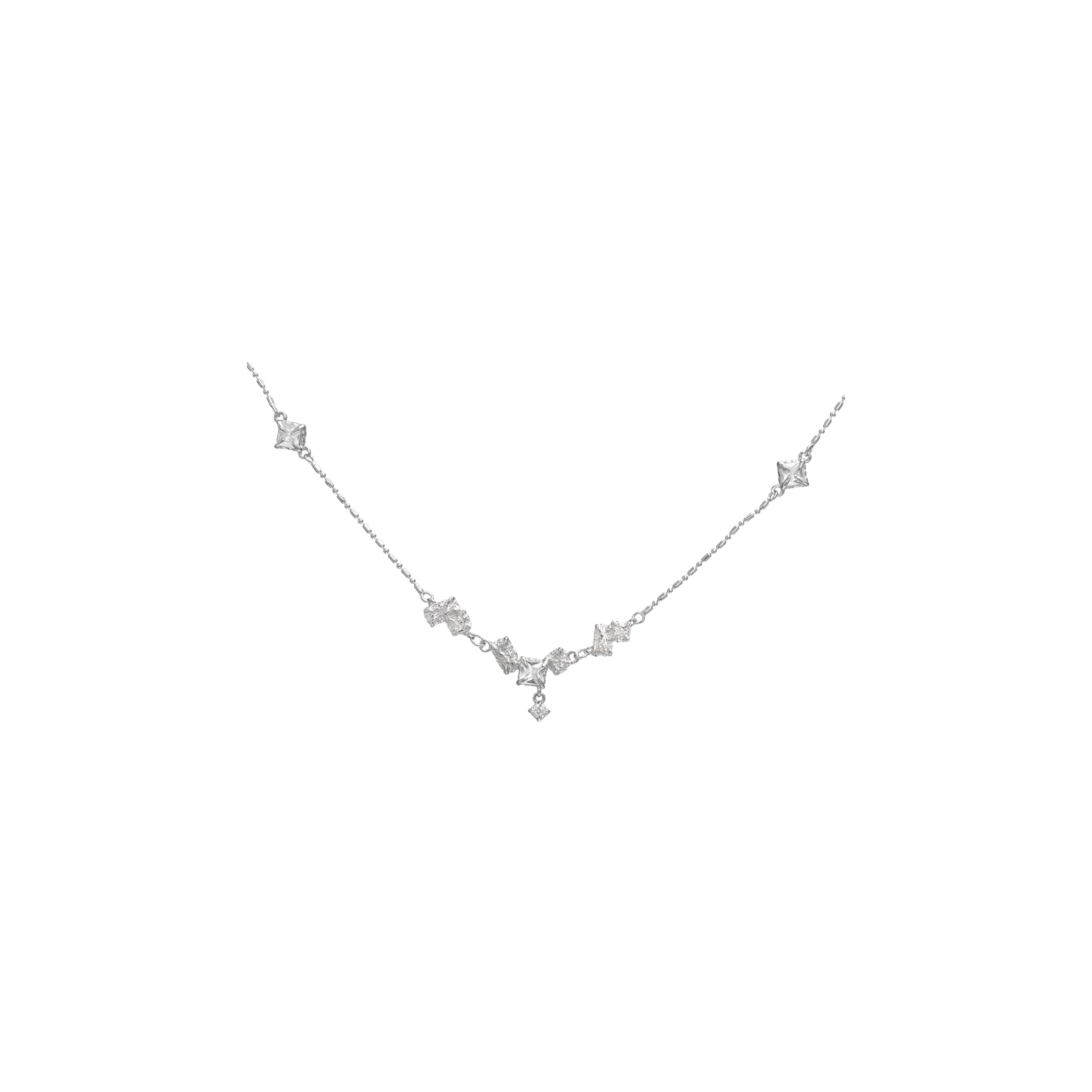 GLITCH GEM BUTTERFLY NECKLACE[SET ITEM]