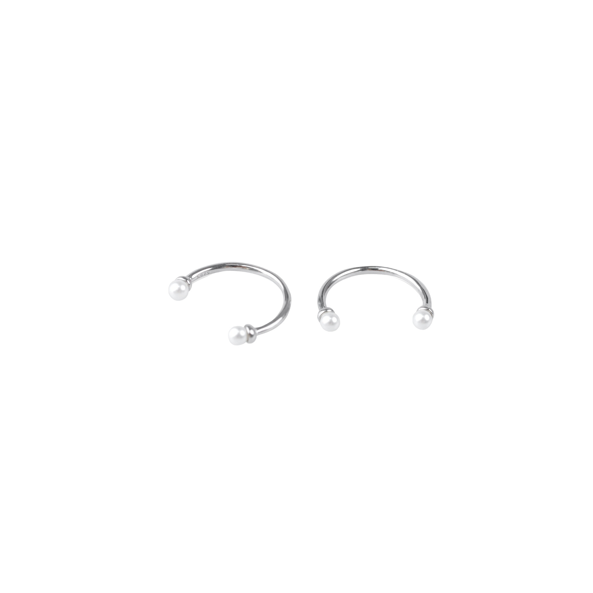 PEARL AURA RING SET