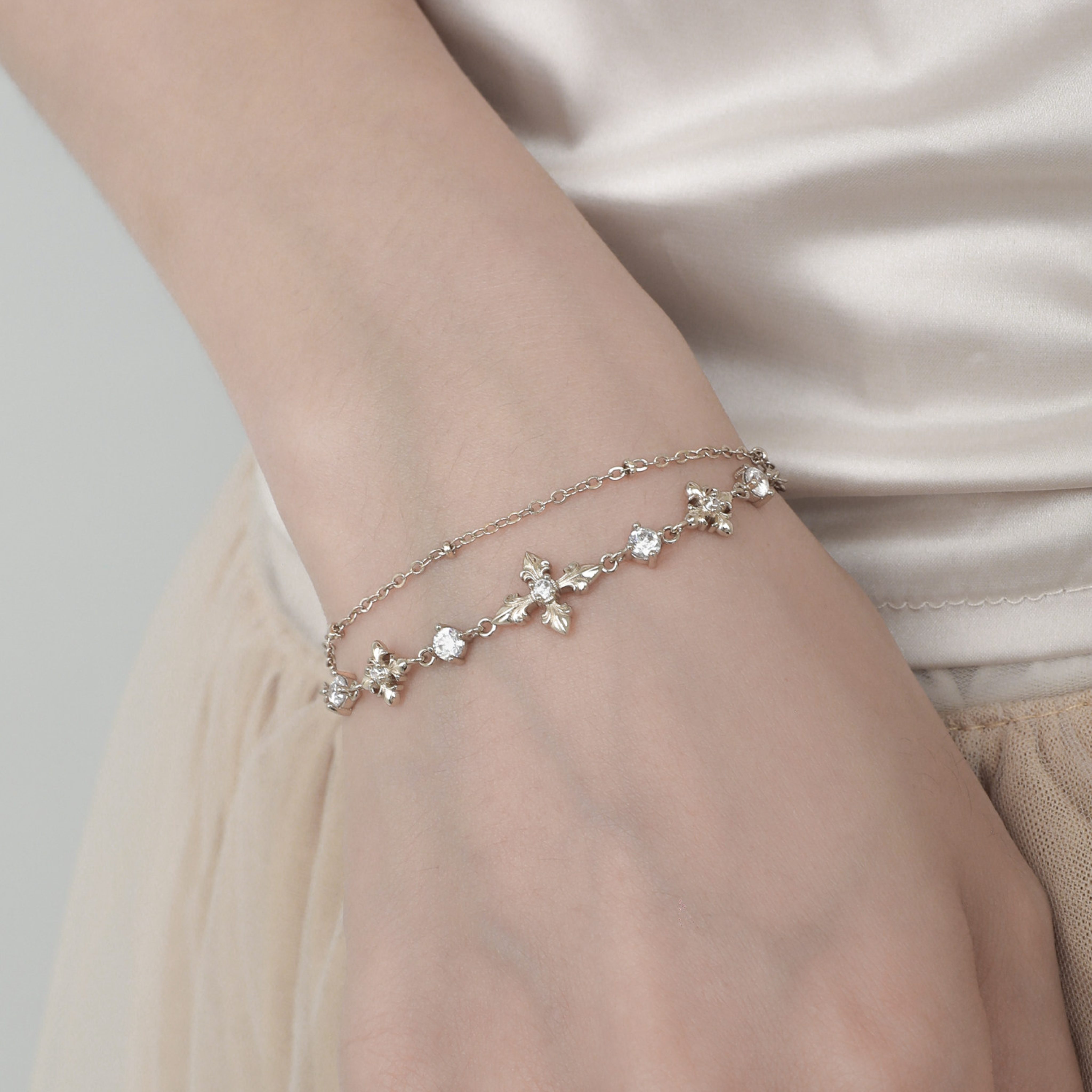 ROYAL SIGNET BRACELET[SET ITEM]
