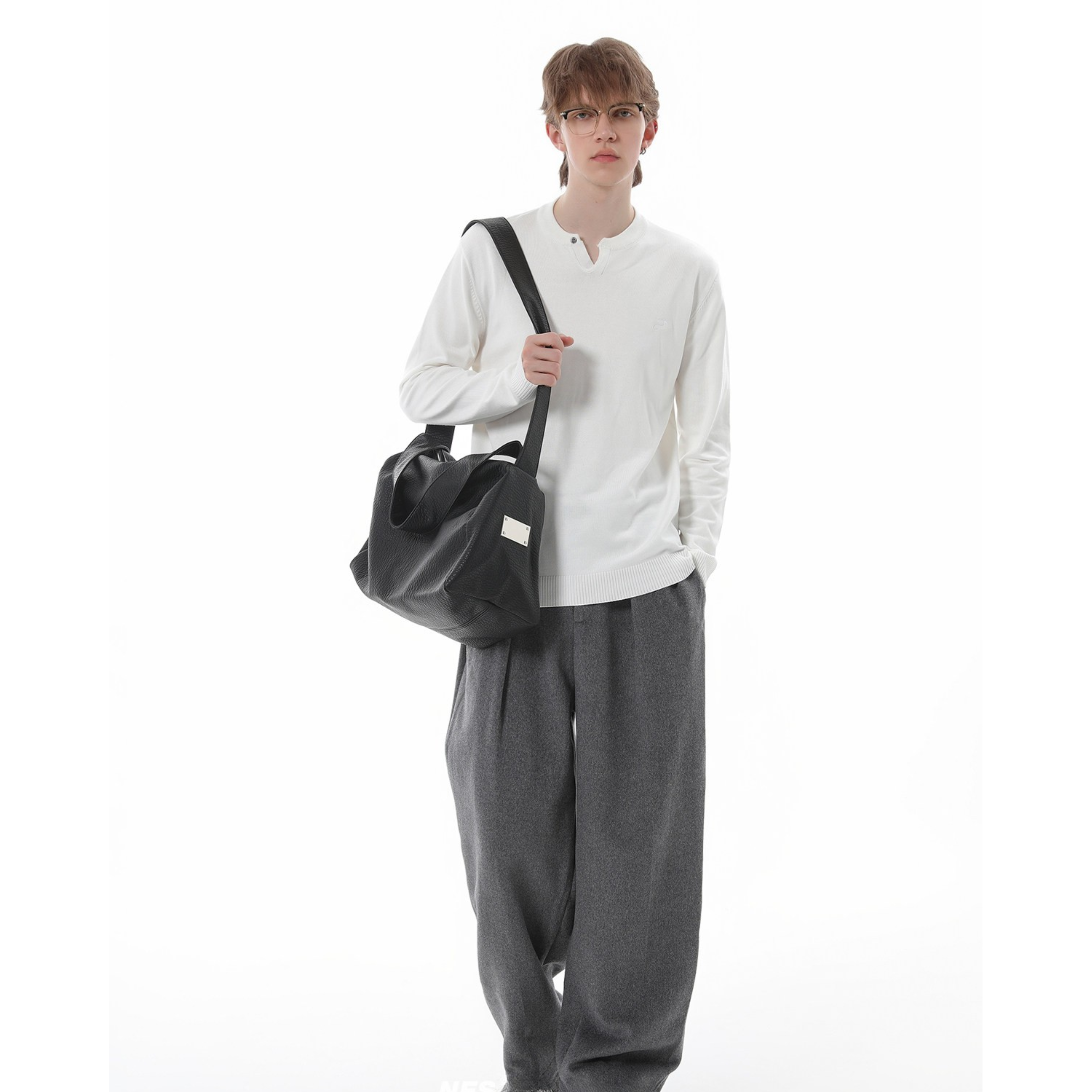 2WAY OVERSIZED SLOUCH SHOULDER BAG